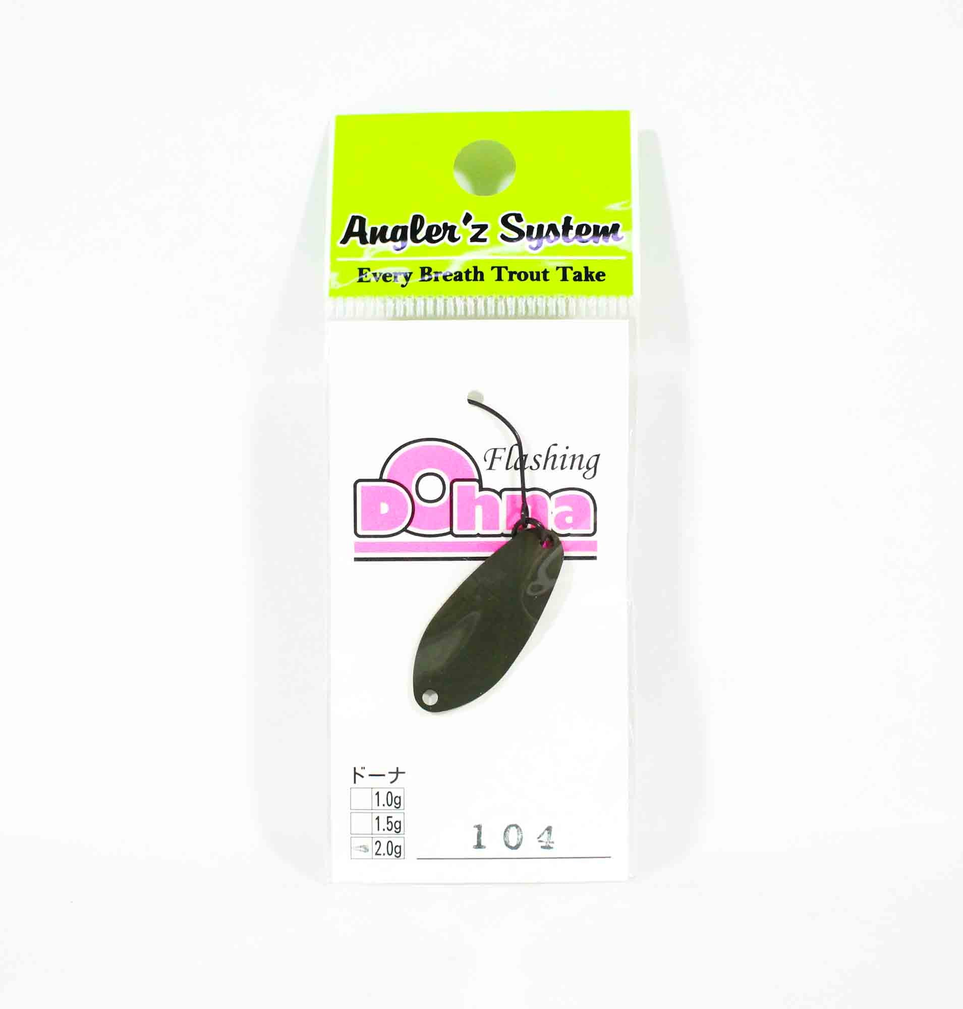 Sale Anglers System Antem Dohna 2.0 grams Spoon Sinking Lure 104 (4282)