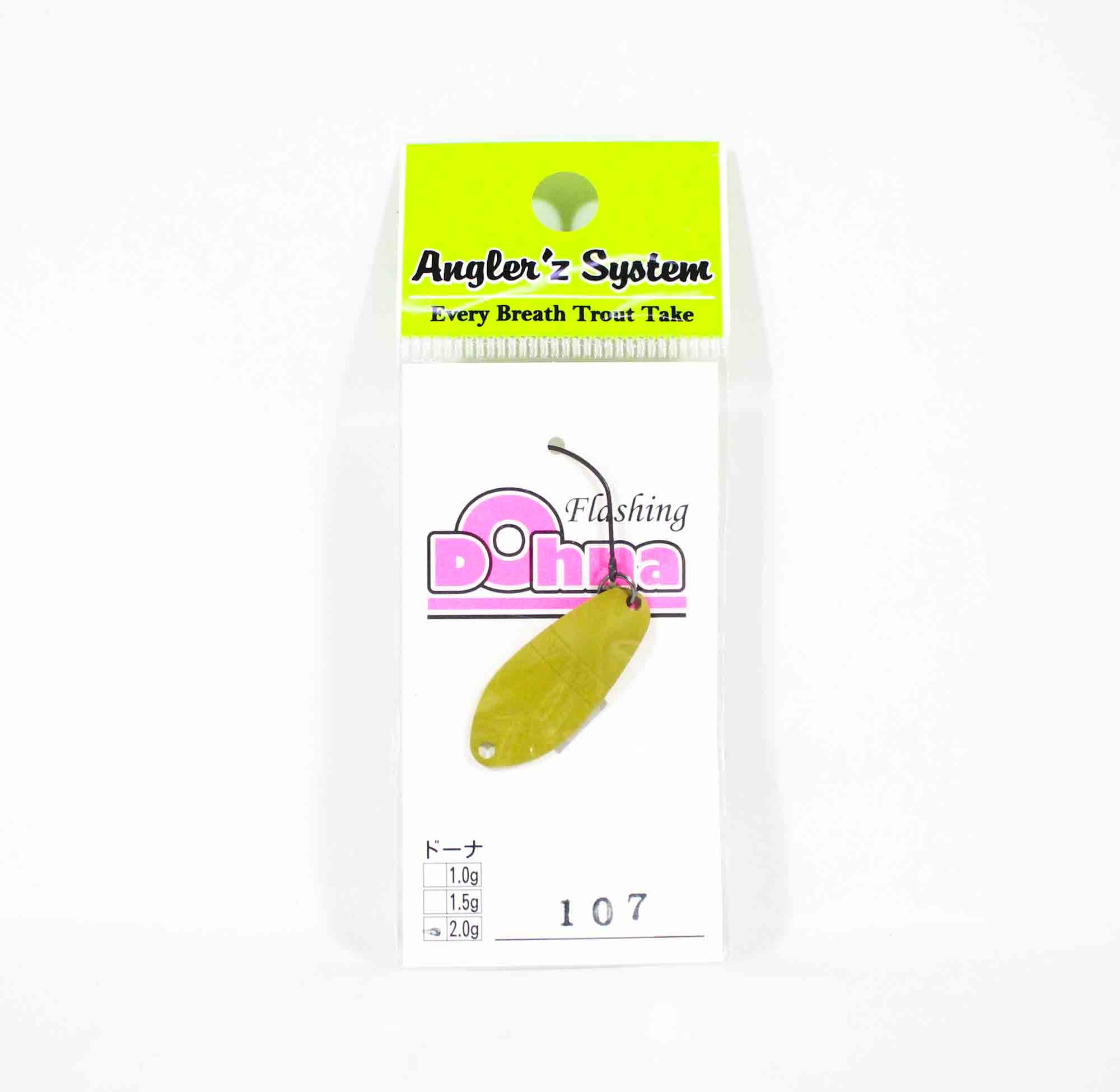 Sale Anglers System Antem Dohna 2.0 grams Spoon Sinking Lure 107 (4312)