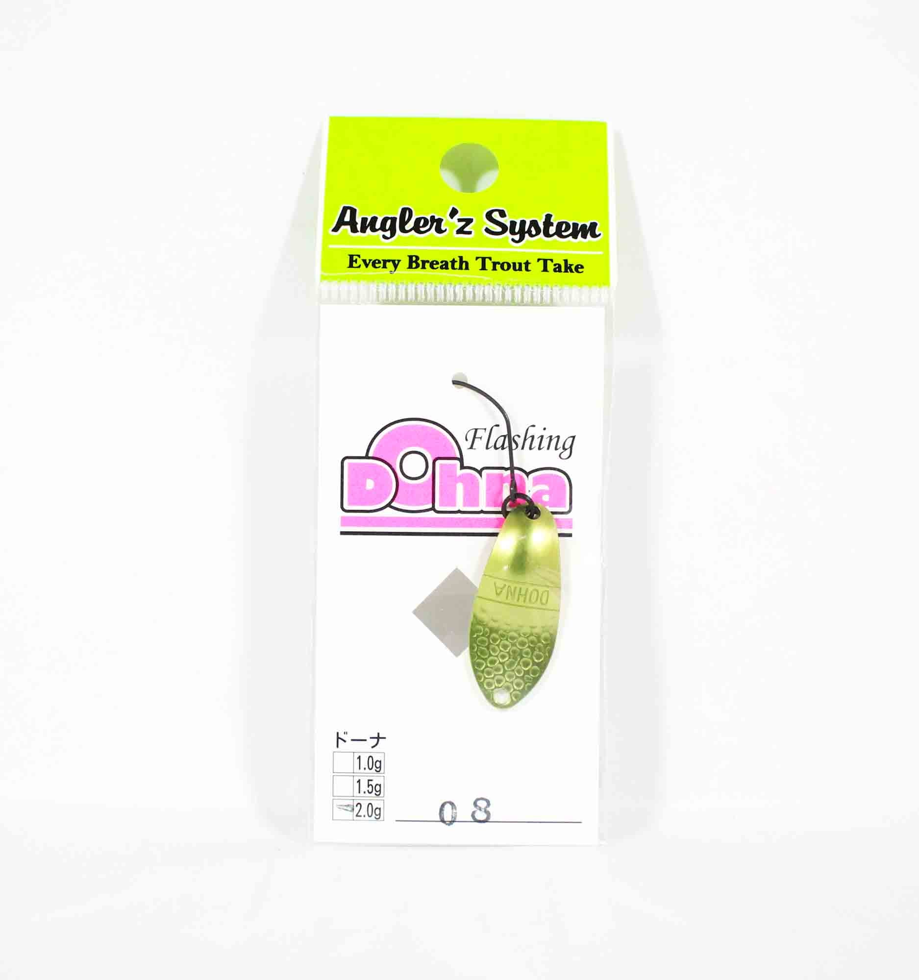 Sale Anglers System Antem Dohna 2.0 grams Spoon Sinking Lure 08 (4527)