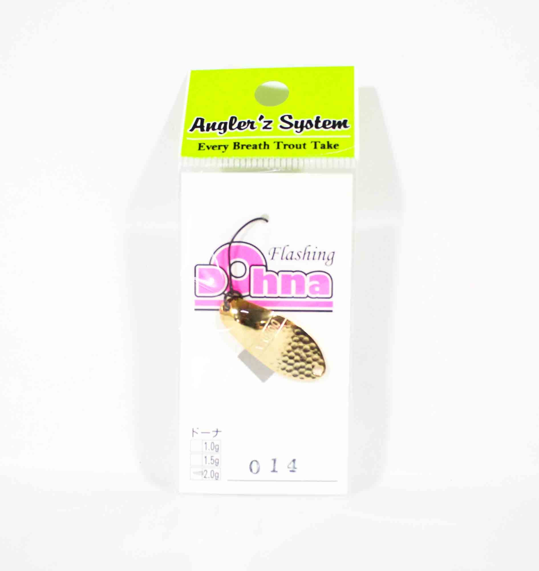 Sale Anglers System Antem Dohna 2.0 grams Spoon Sinking Lure 014 (4589)