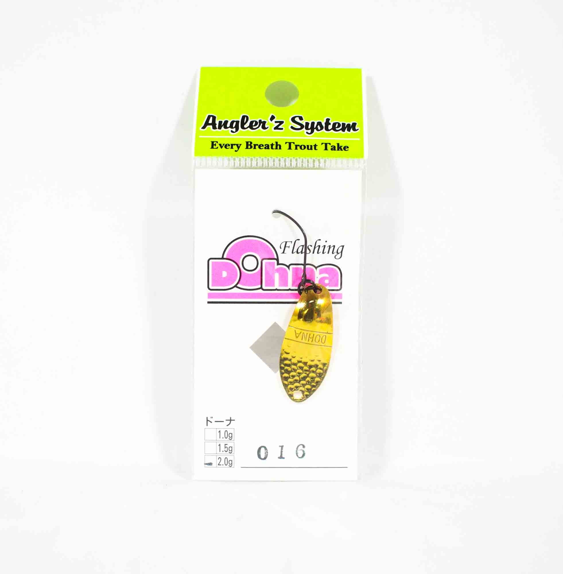 Sale Anglers System Antem Dohna 2.0 grams Spoon Sinking Lure 016 (4602)