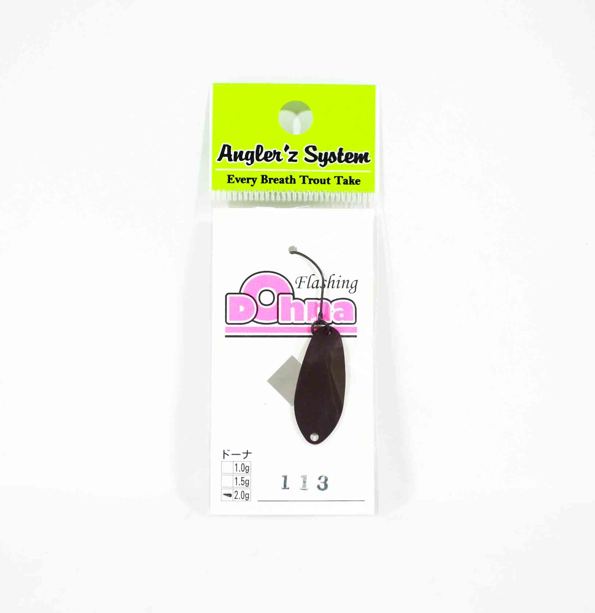 Sale Anglers System Antem Dohna 2.0 grams Spoon Sinking Lure 113 (4794)