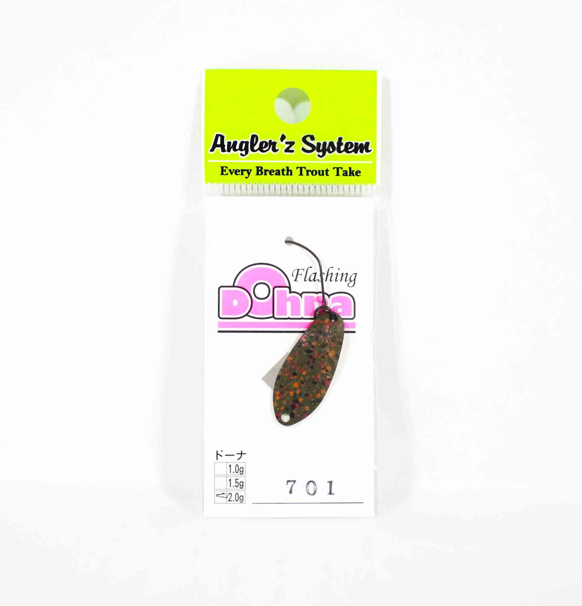 Sale Anglers System Antem Dohna 2.0 grams Spoon Sinking Lure 701 (6207)