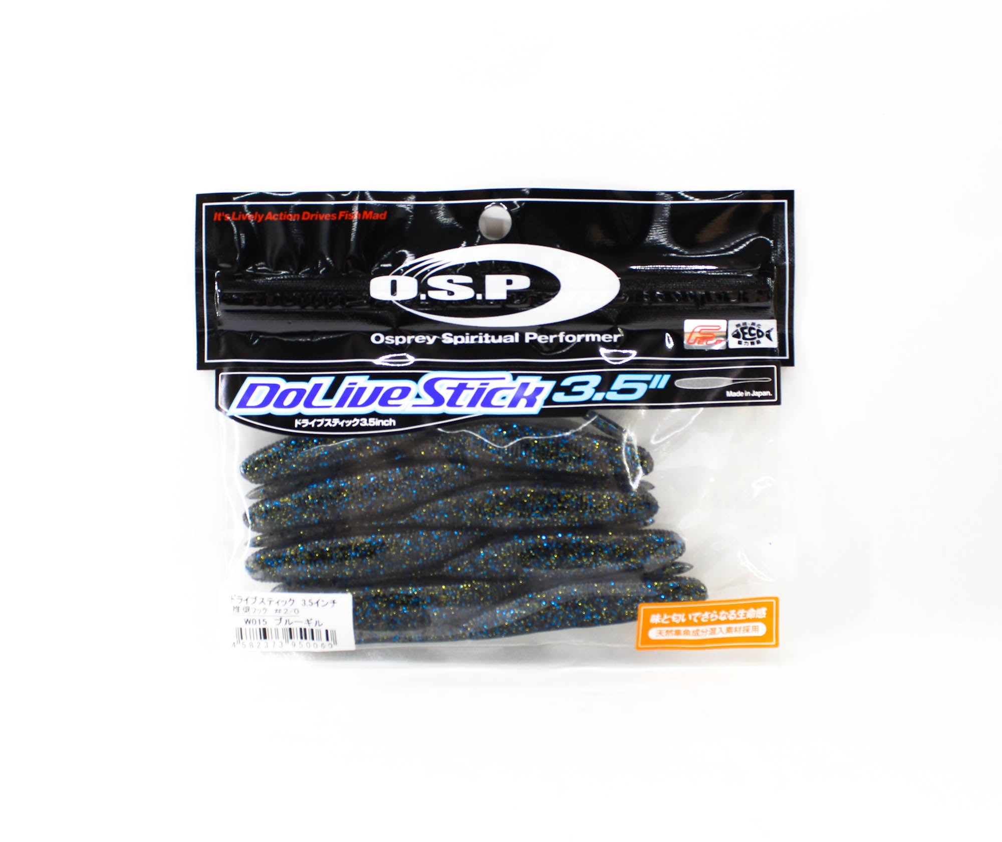 OSP Soft Lure Dolive Stick 3.5 Inches W-015 (0060)