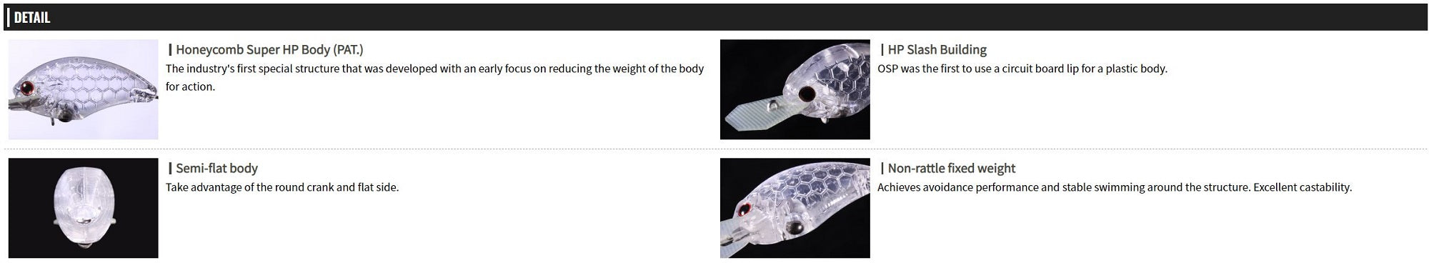 OSP Blitz Tiny MR 44 mm 6.3 grams Floating Lure Z-08 (1395)