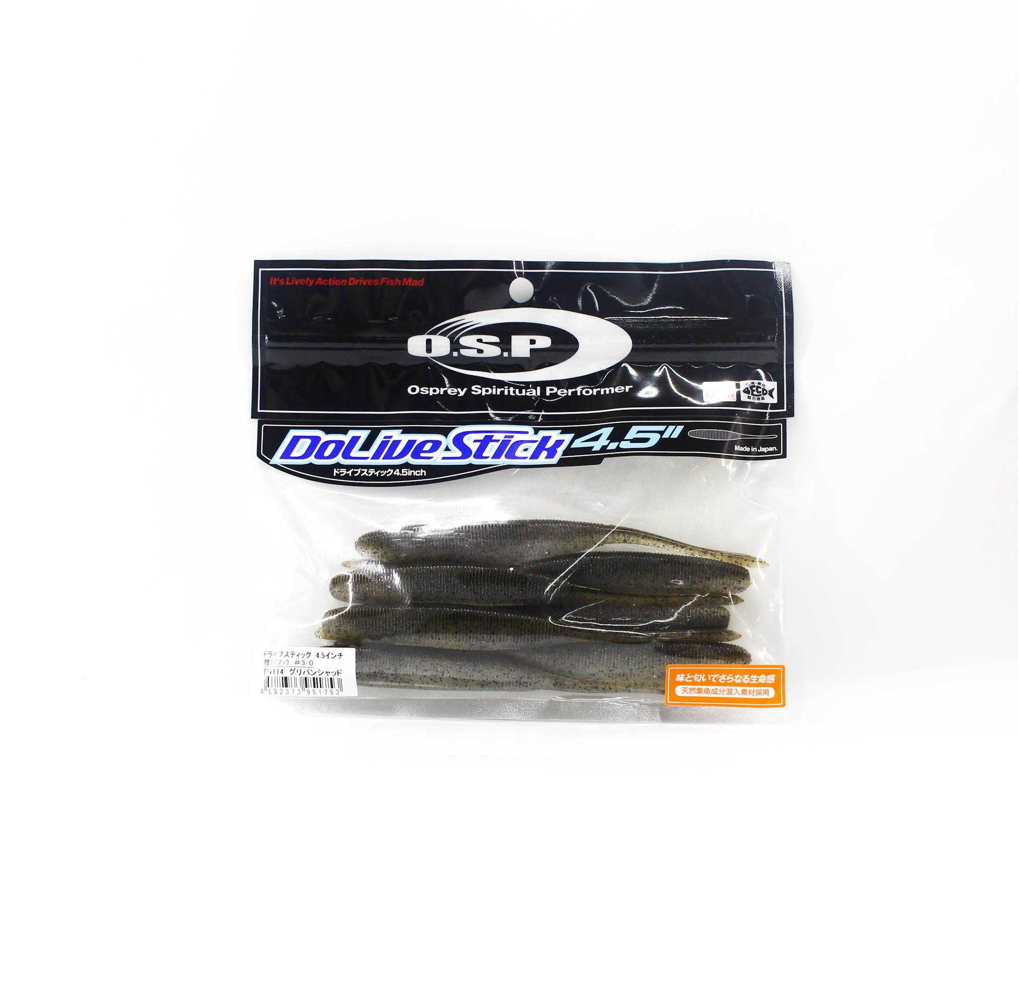 OSP Soft Lure Dolive Stick 4.5 Inches TW-114 (1753)