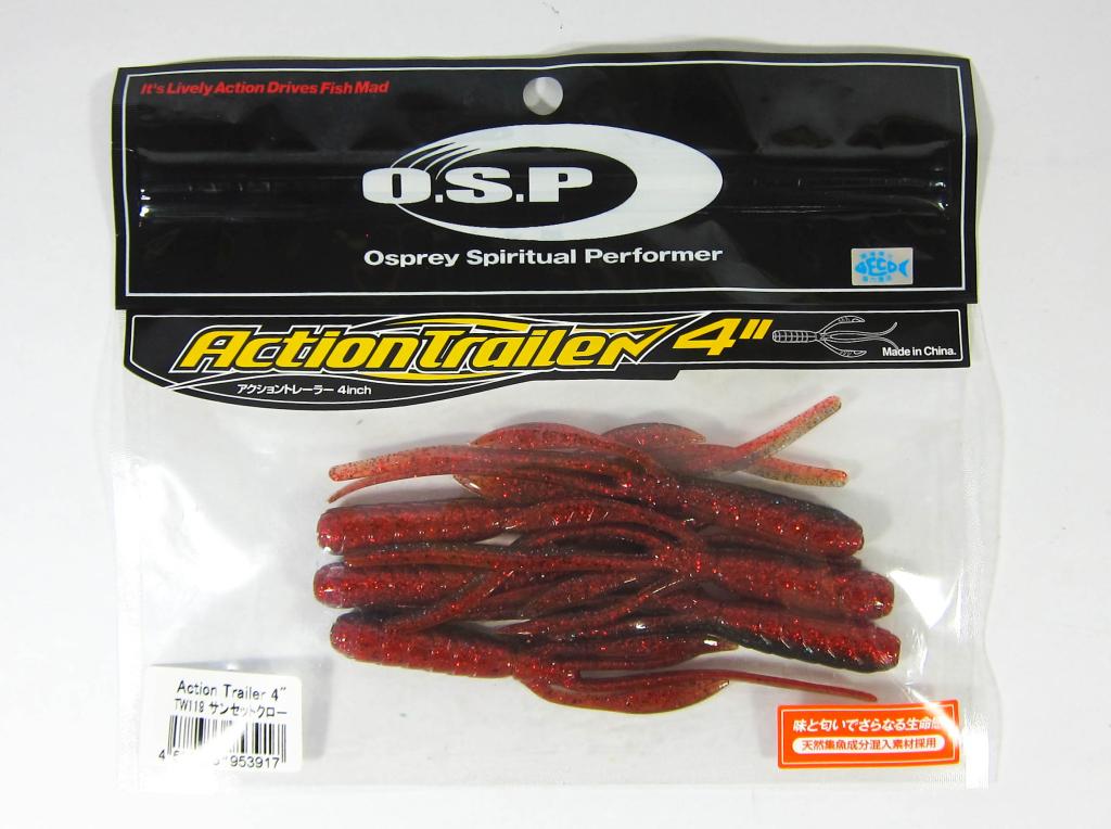 OSP Soft Lure Action Trailer 4 Inches TW-119 (3917)