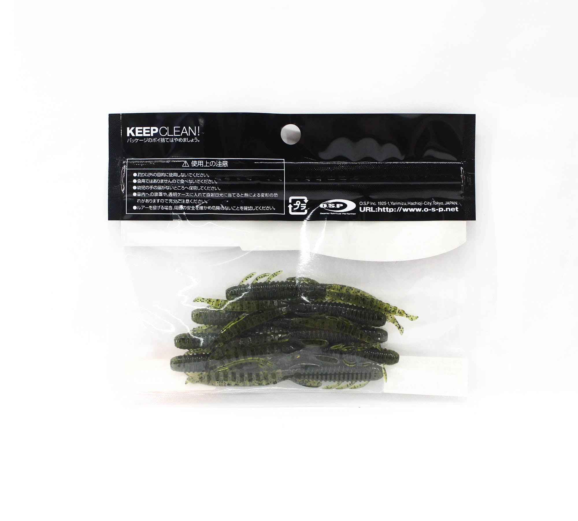 OSP Soft Lure Dolive Shrimp 3 Inches W-001 (5621)