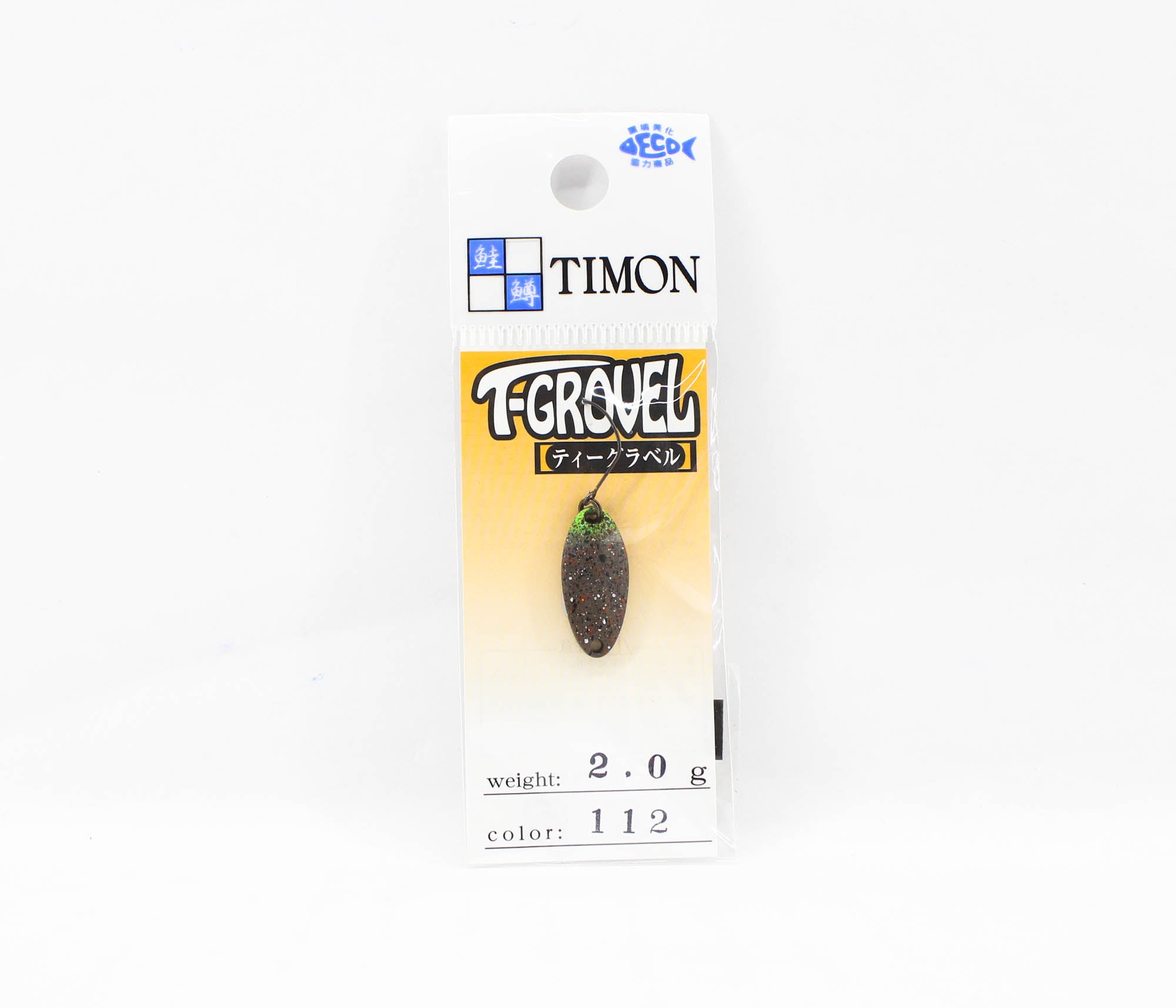 Jackall Timon T Grovel Trout Spoon 2.0 Grams 112 Pell Green (3838)
