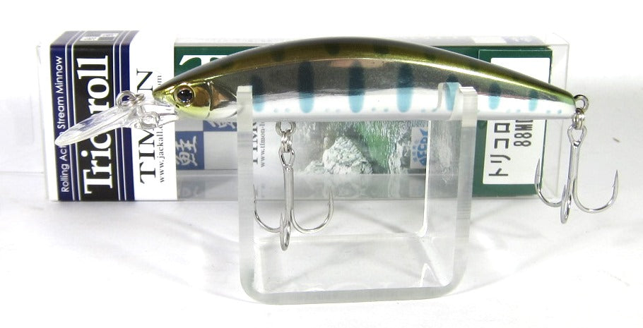 Jackall Timon Tricoroll GT 88 MD-F Floating Lure Silver Yamame (4309)