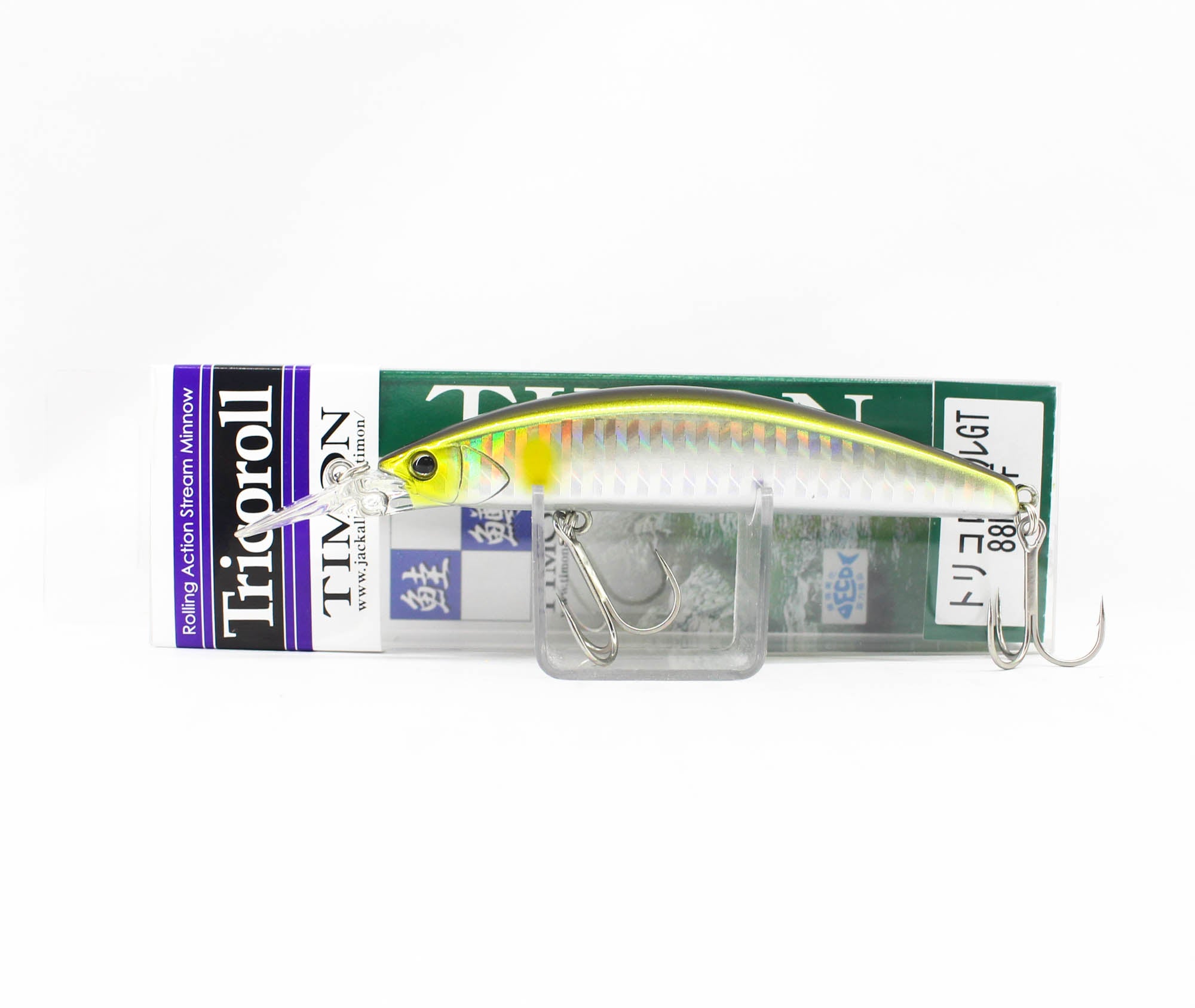 Jackall Timon Tricoroll GT 88 MD-F Floating Lure Stripe Ayu (4347)