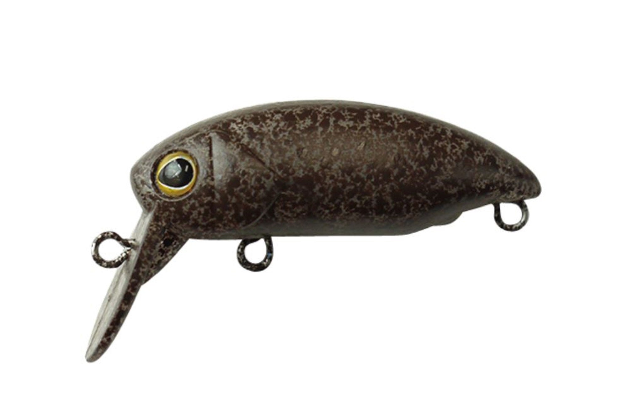 Jackall Deka Mitts Dry 33 mm 2.1 grams Floating Lure Tackey Brown (5603)