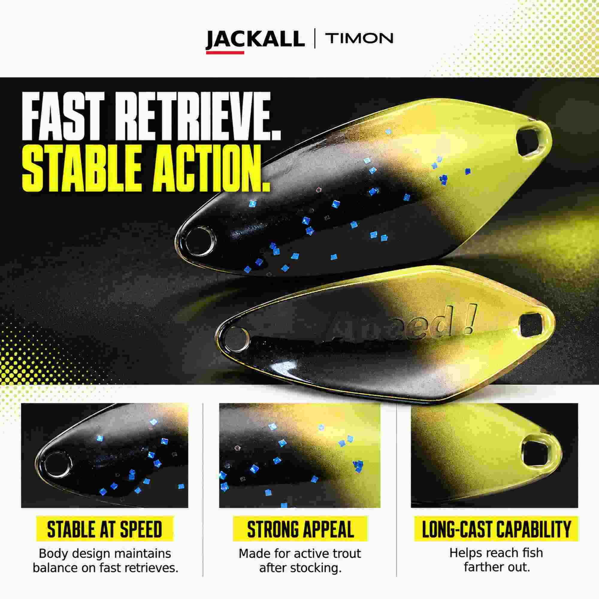 Jackall Timon Apeed Trout Spoon 2.3 grams 126 (2236)