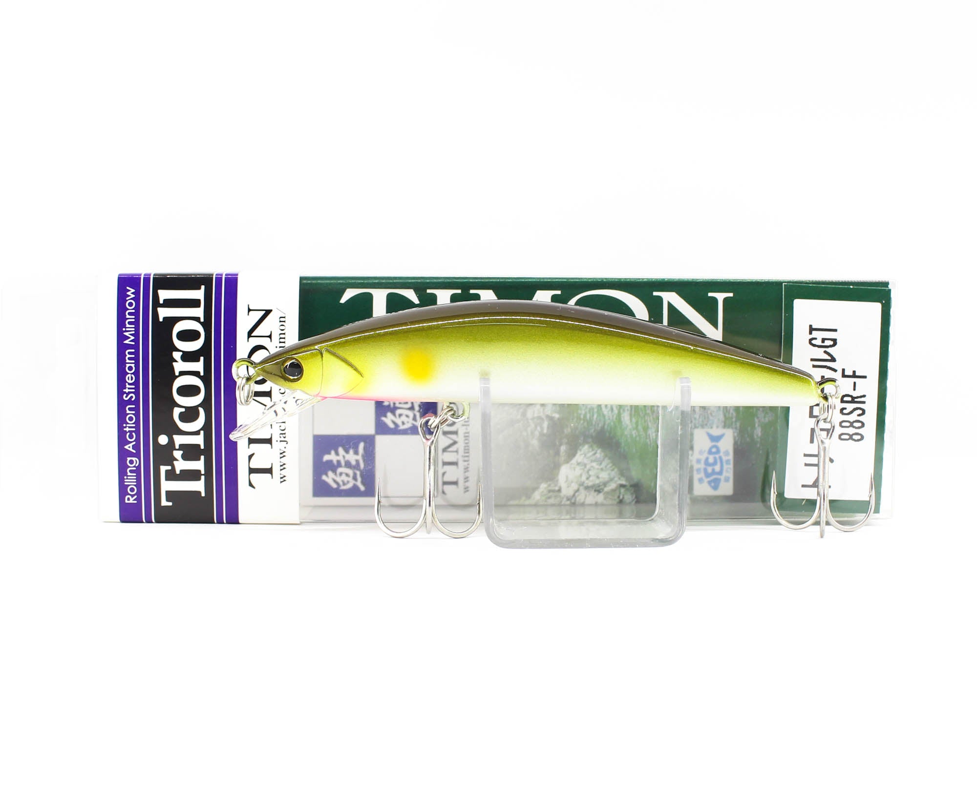 Jackall Timon Tricoroll GT 88 SR-F Floating Lure Pearl Ayu (3066)
