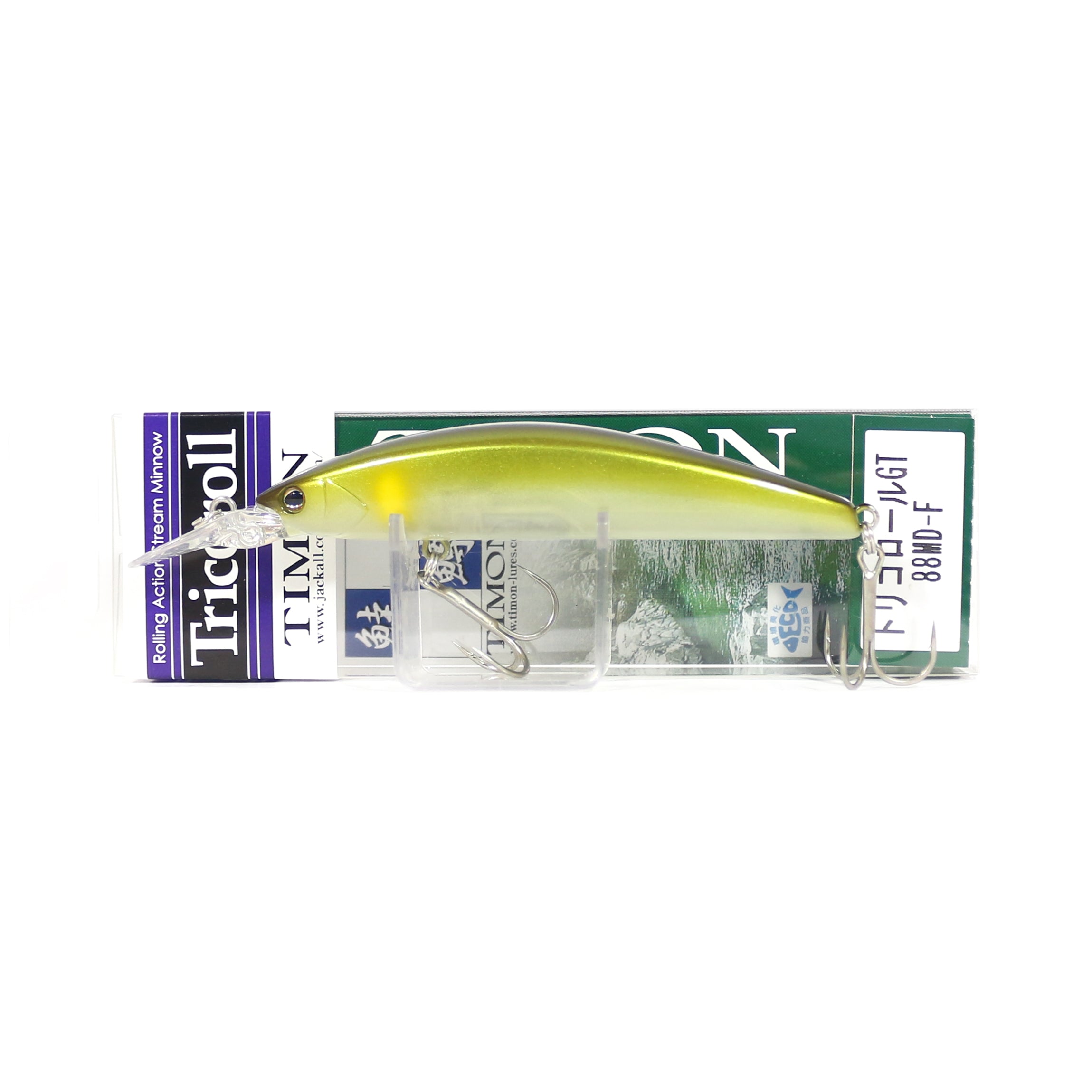 Jackall Timon Tricoroll GT 88 MD-F Floating Lure Glow Ayu (3165)