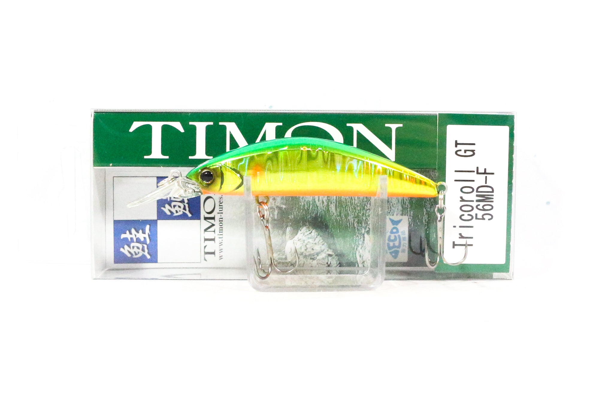 Jackall Timon Tricoroll GT 56 MD-F Floating Lure Green Gold Ayu (4223)