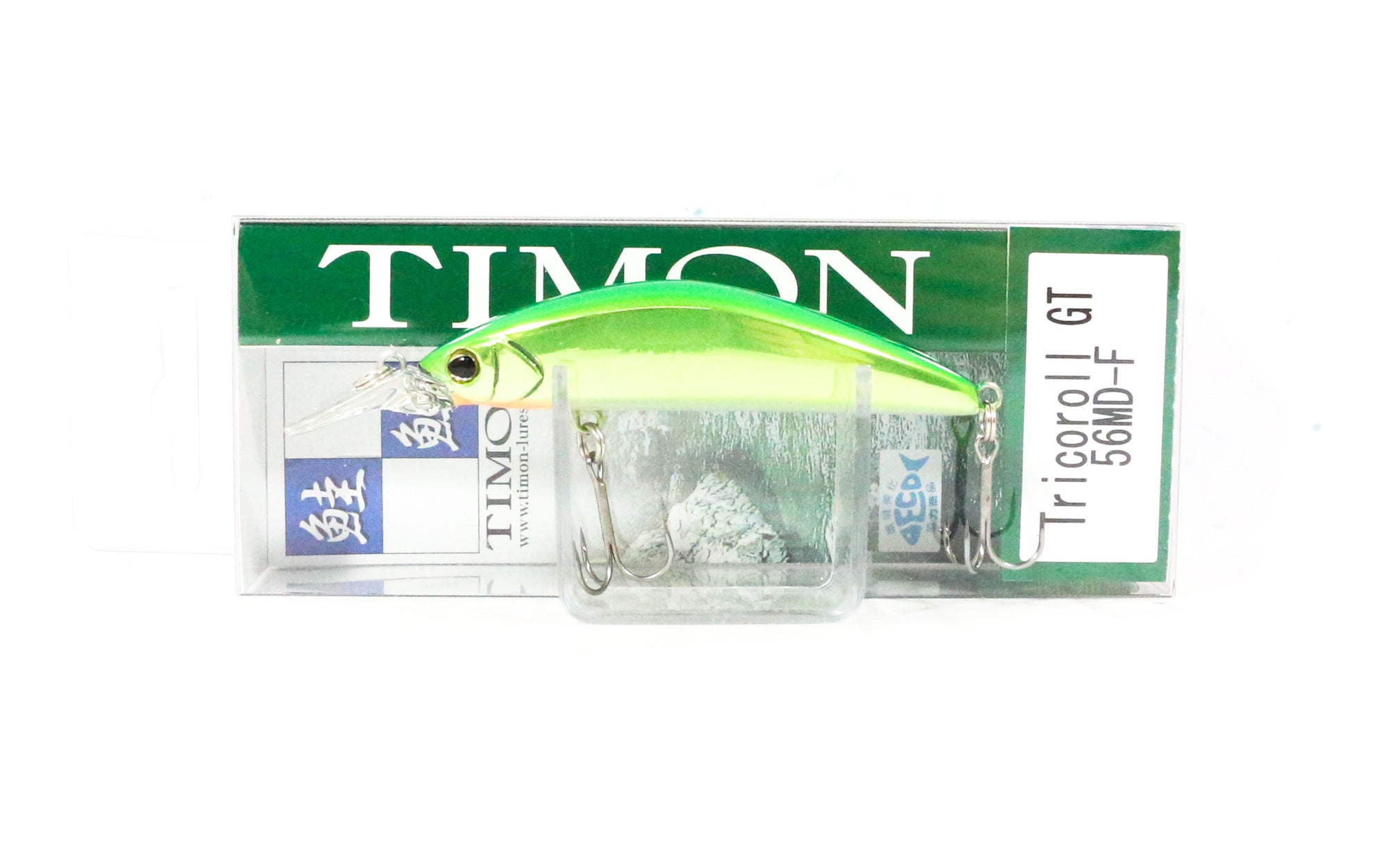 Jackall Timon Tricoroll GT 56 MD-F Floating Lure Flash Chart (4254)