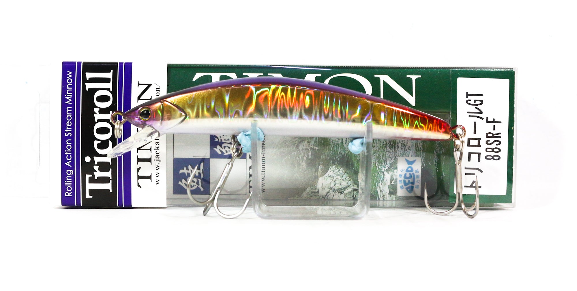 Jackall Timon Tricoroll GT 88 SR-F Floating Lure Kitamura Gp Flash (6227)