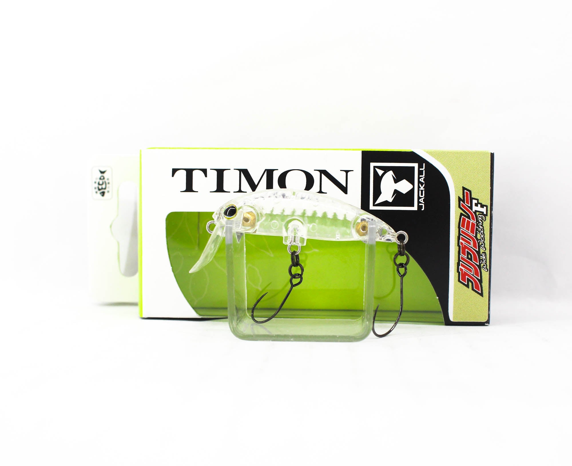 Jackall Timon Buri Buri Minnow F 40 mm Floating Lure Clear (6562)