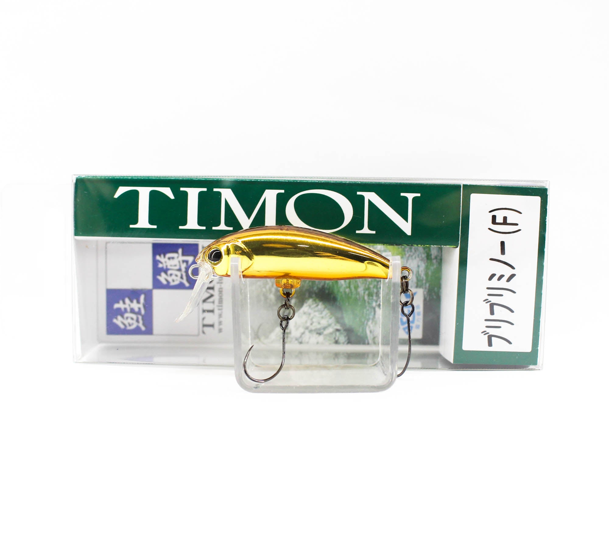 Jackall Timon Buri Buri Minnow F 40 mm Floating Lure Golden (6579)