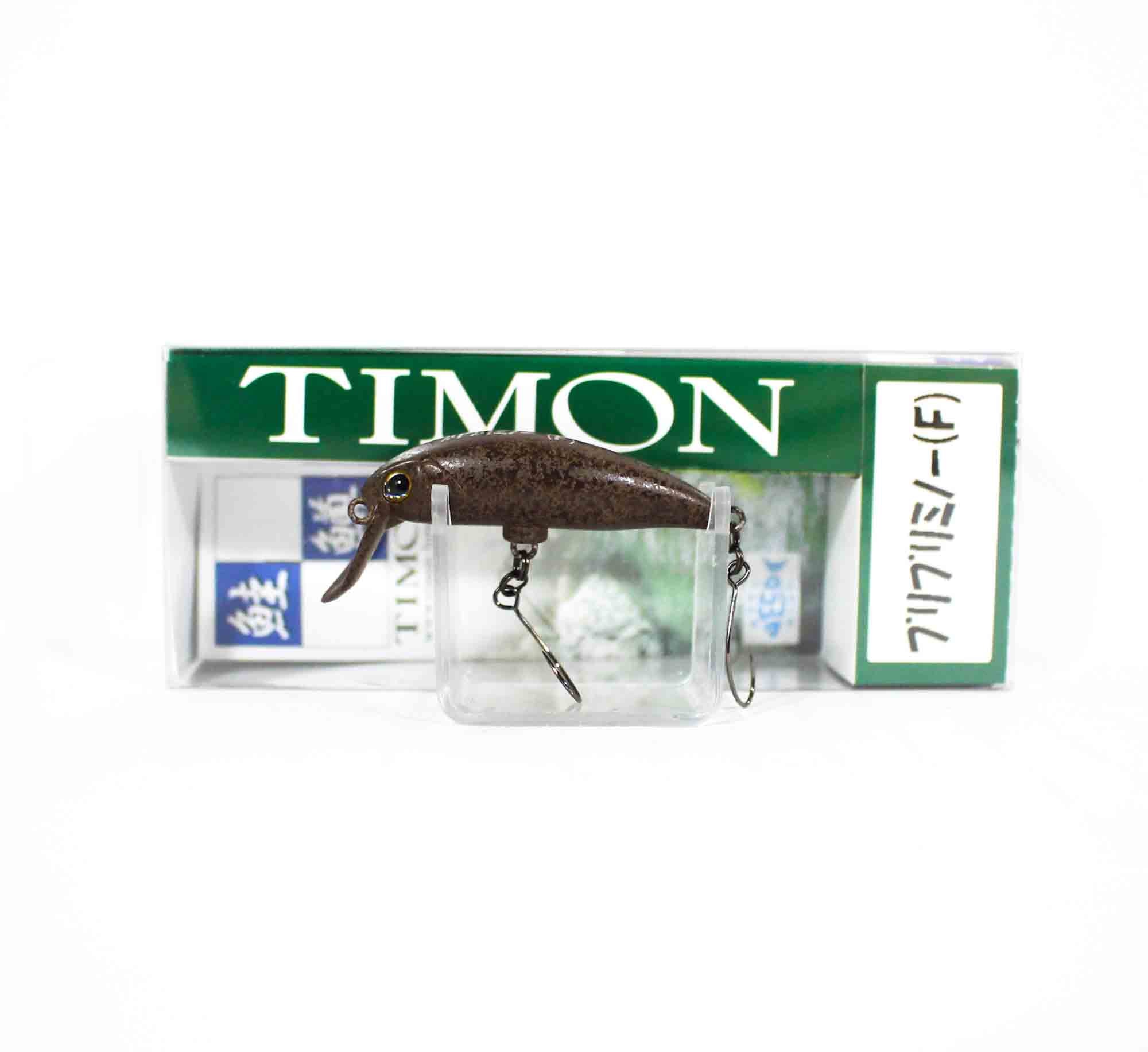 Jackall Timon Buri Buri Minnow F 40 mm Floating Lure Tackey Brown (6593)