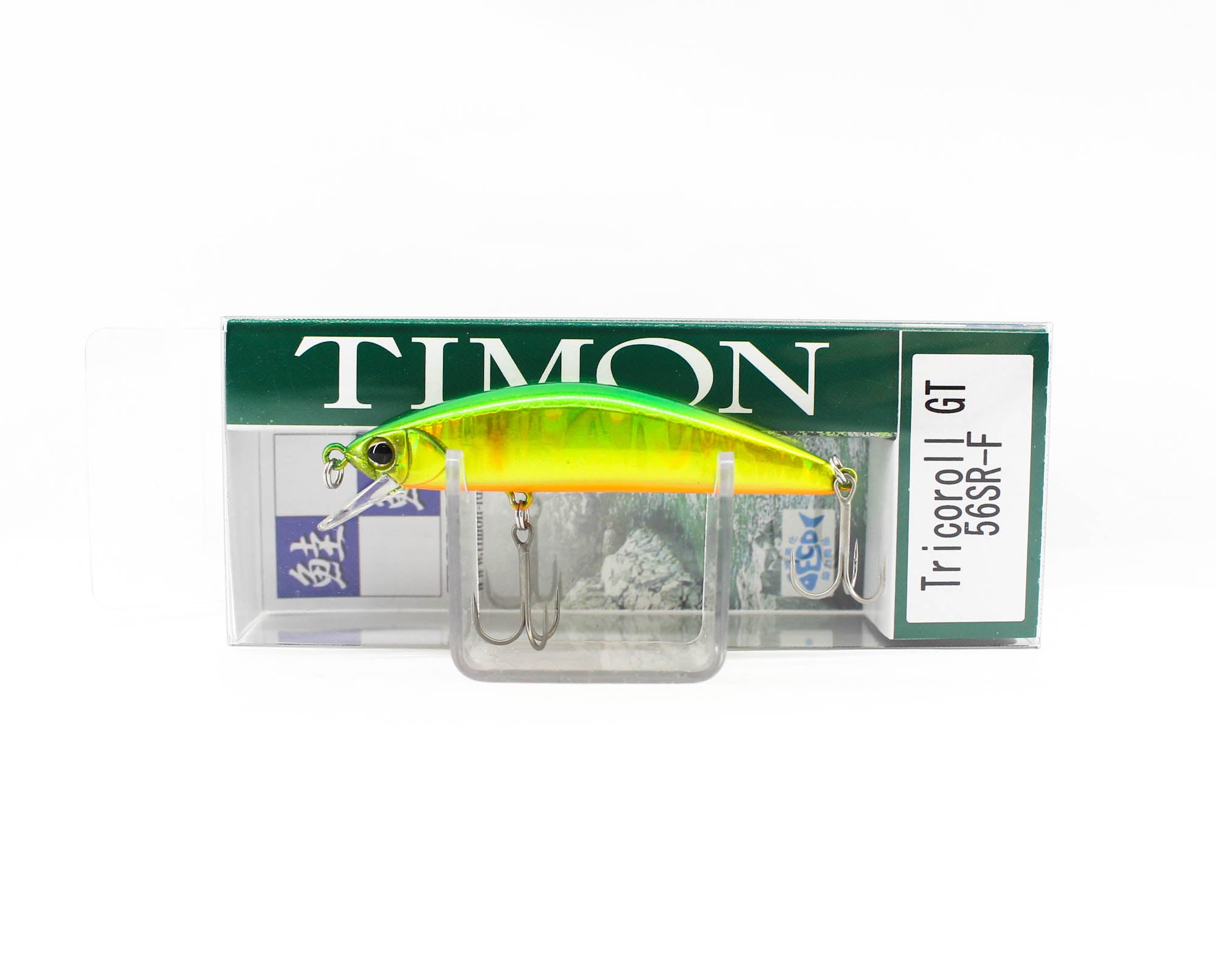 Jackall Timon Tricoroll GT 56 SR-F Floating Lure Green Gold Ayu (7408)