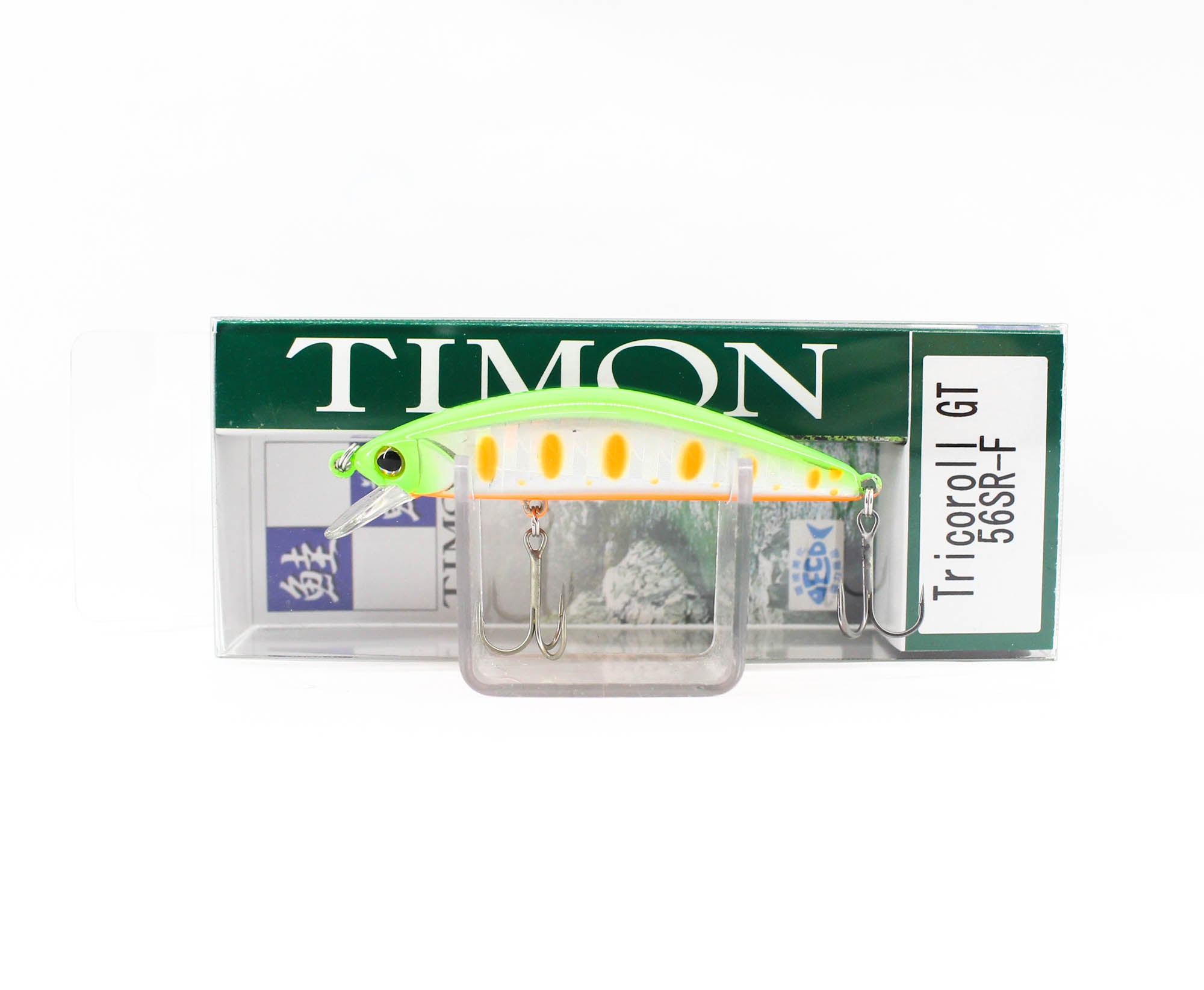 Jackall Timon Tricoroll GT 56 SR-F Floating Lure Lime Yamame (7477)