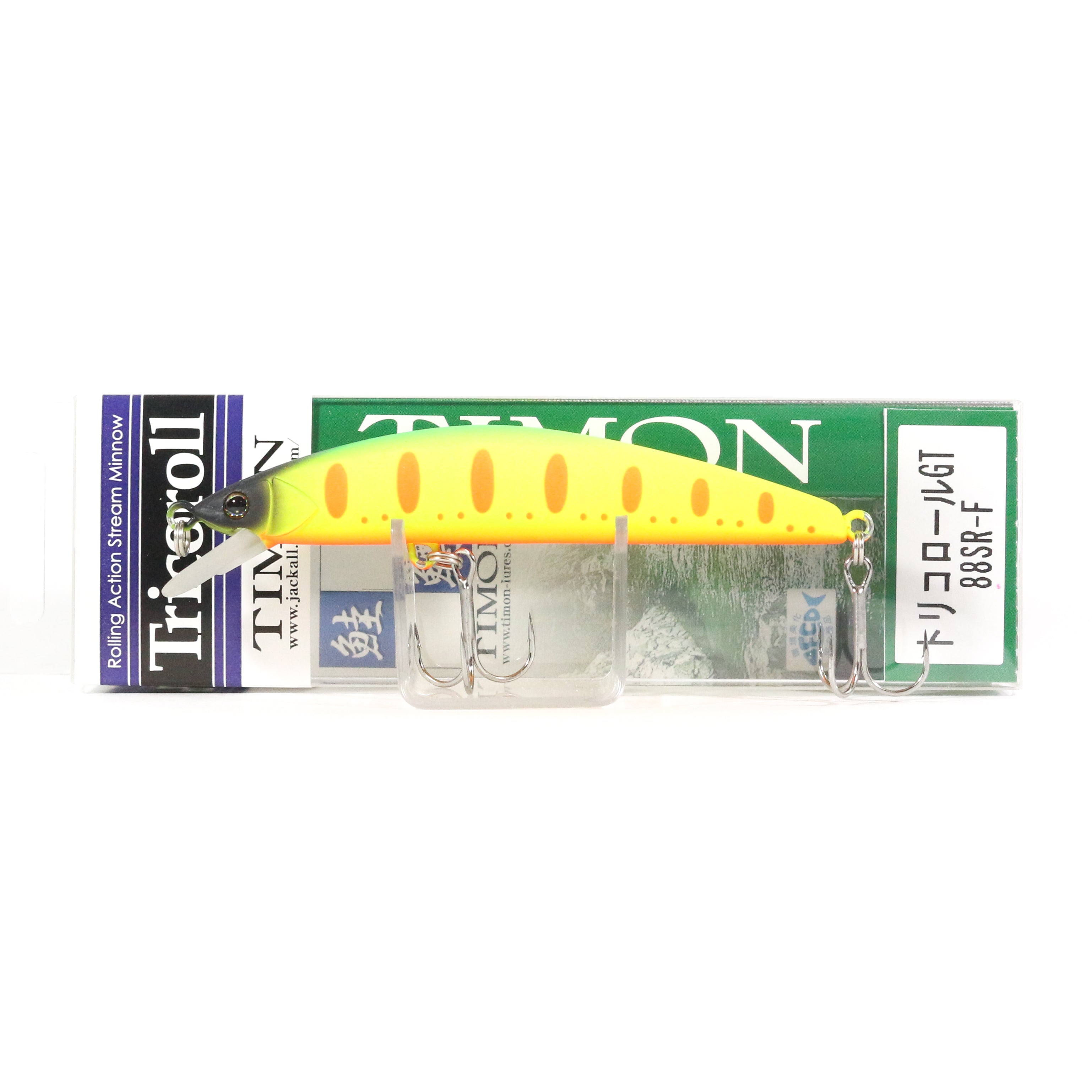 Jackall Timon Tricoroll GT 88 SR-F Floating Lure Hot Yamame (9150)