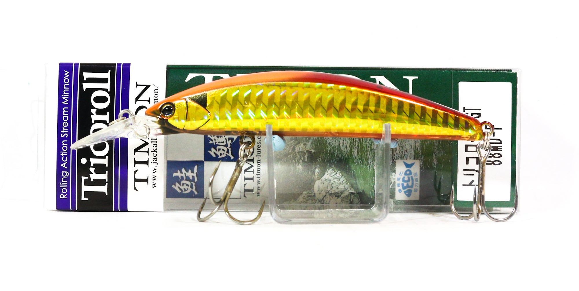 Jackall Timon Tricoroll GT 88 MD-F Floating Lure Sight Red Gold (9167)