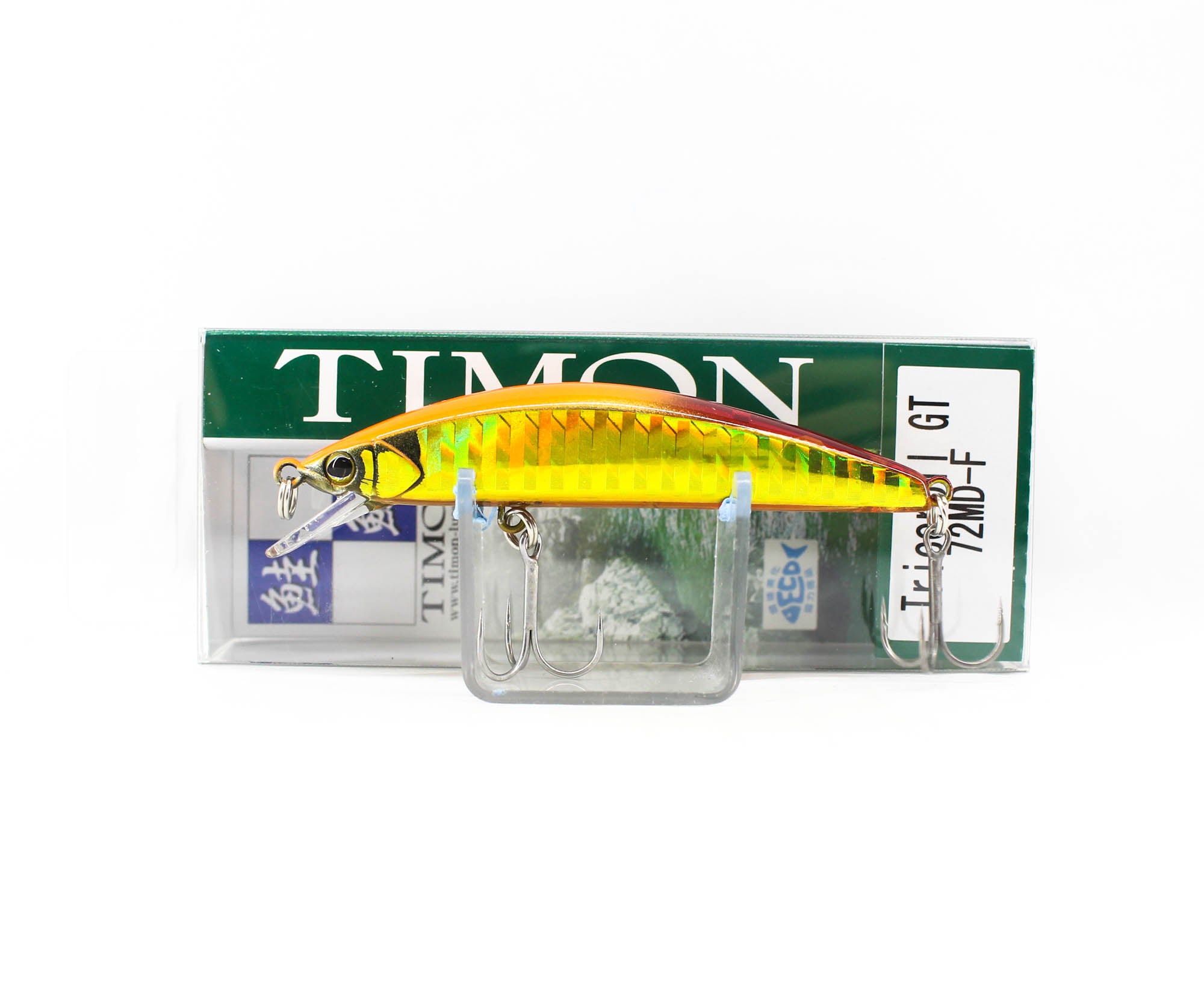 Jackall Timon Tricoroll GT 72 SR-F Floating Lure Sight Red & Gold (9211)