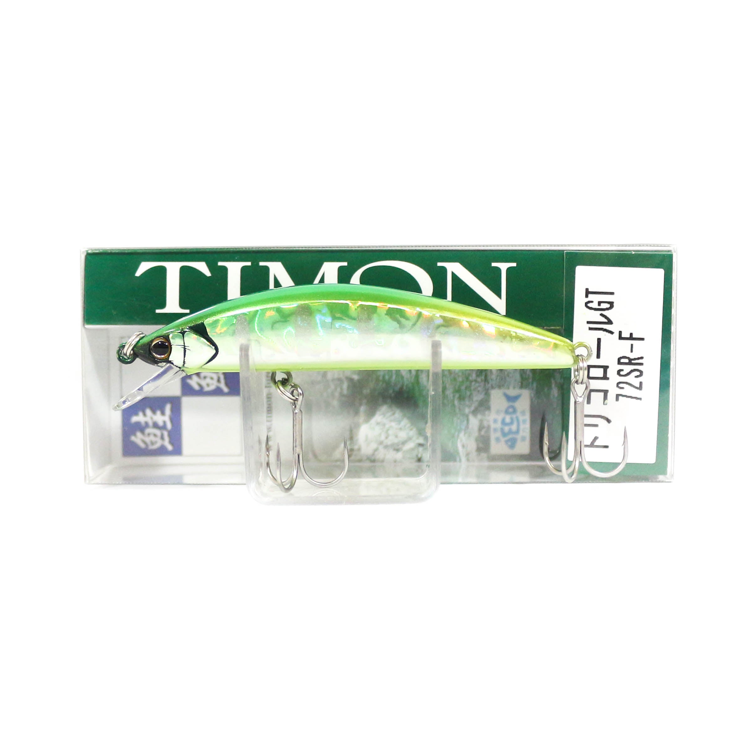 Jackall Timon Tricoroll GT 72 SR-F Floating Lure Flash Green Back (9235)