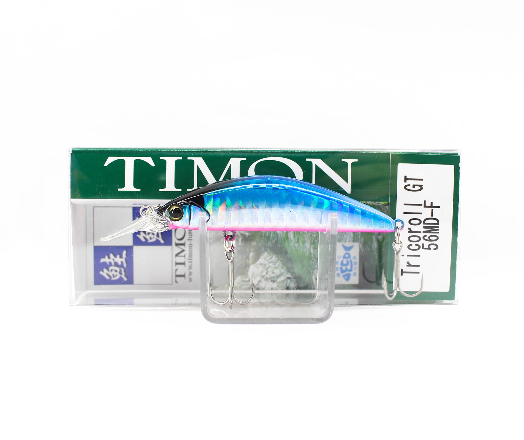 Jackall Timon Tricoroll GT 56 MD-F Floating Lure Flash Blueback (9341)