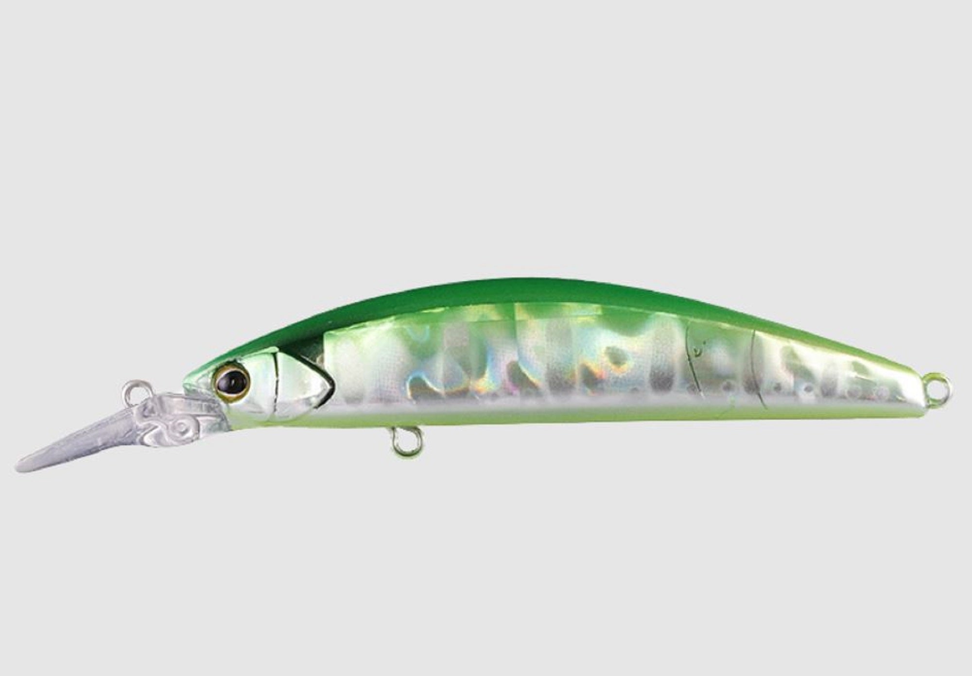 Jackall Timon Tricoroll GT 56 SR-F Floating Lure Flash Green Back (9389)