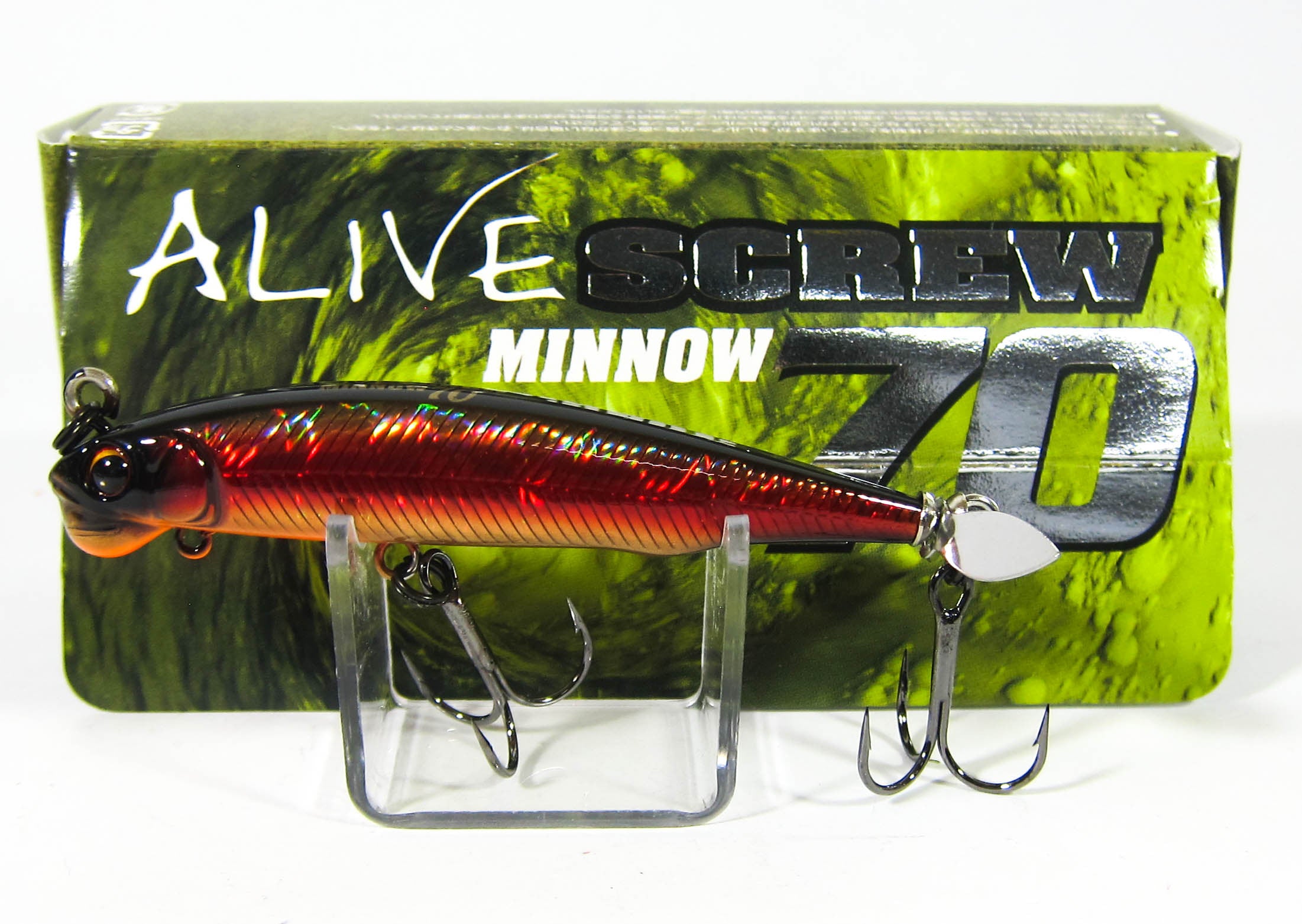 Imakatsu Alive Screw Minnow 70 Sinking Lure 190 (4340)