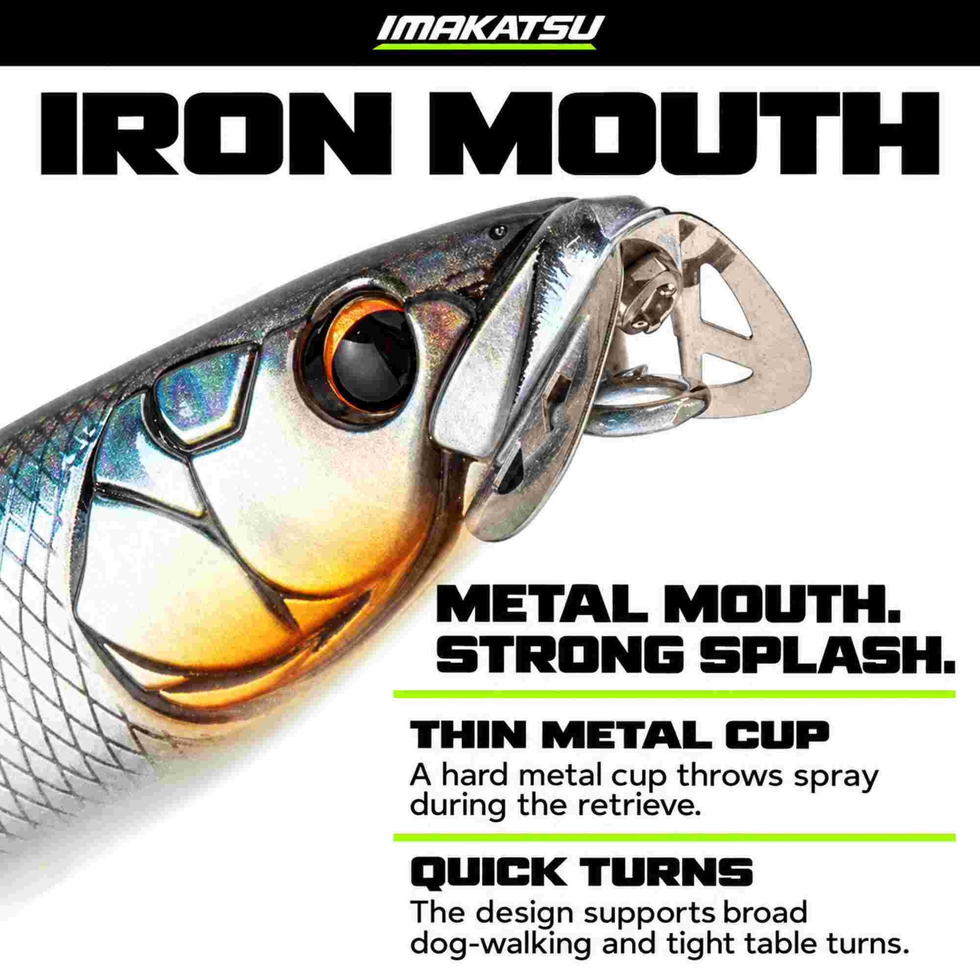 Imakatsu Iron Mouth 128mm 25 grams Floating Lure 815 (5637)