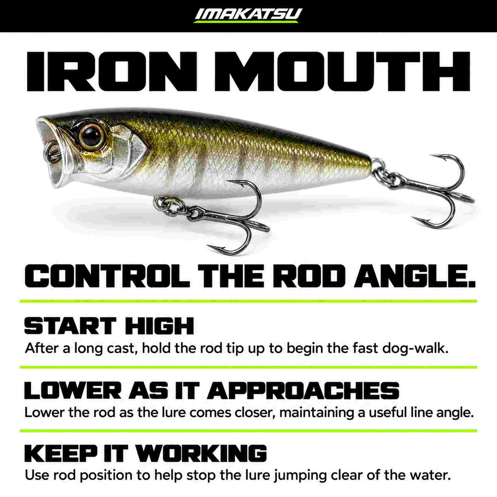 Imakatsu Iron Mouth 128mm 25 grams Floating Lure 815 (5637)