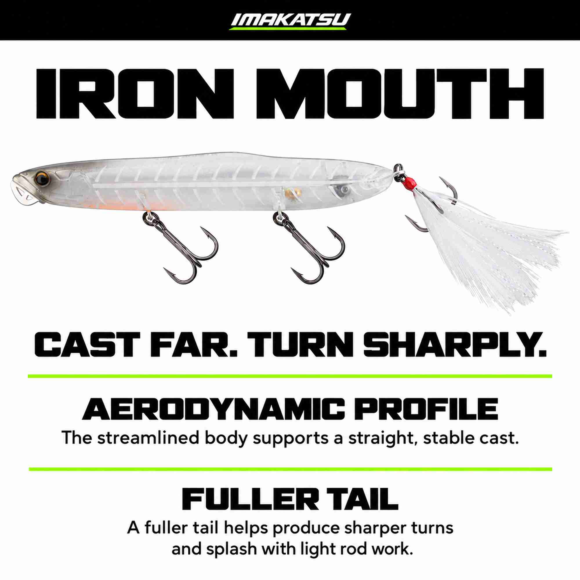 Imakatsu Iron Mouth 128mm 25 grams Floating Lure 815 (5637)