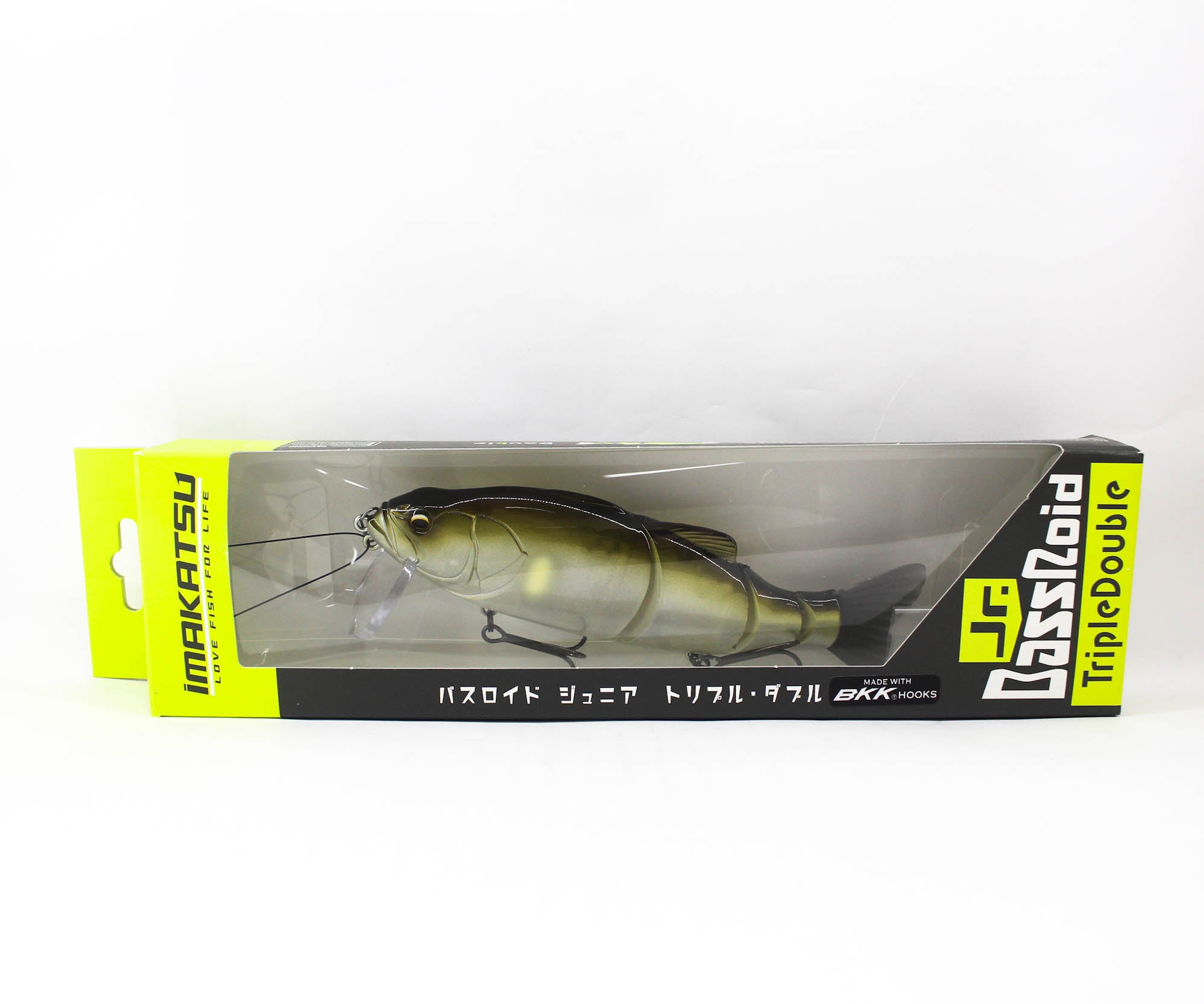 Imakatsu IK Bassroid JR Triple Double 3D 140 mm Floating Lure 875 (8416)