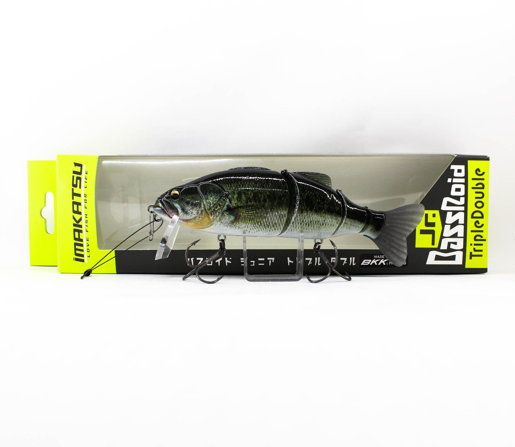 Imakatsu IK Bassroid JR Triple Double 3DR 140 mm Floating Lure 510 (8508)