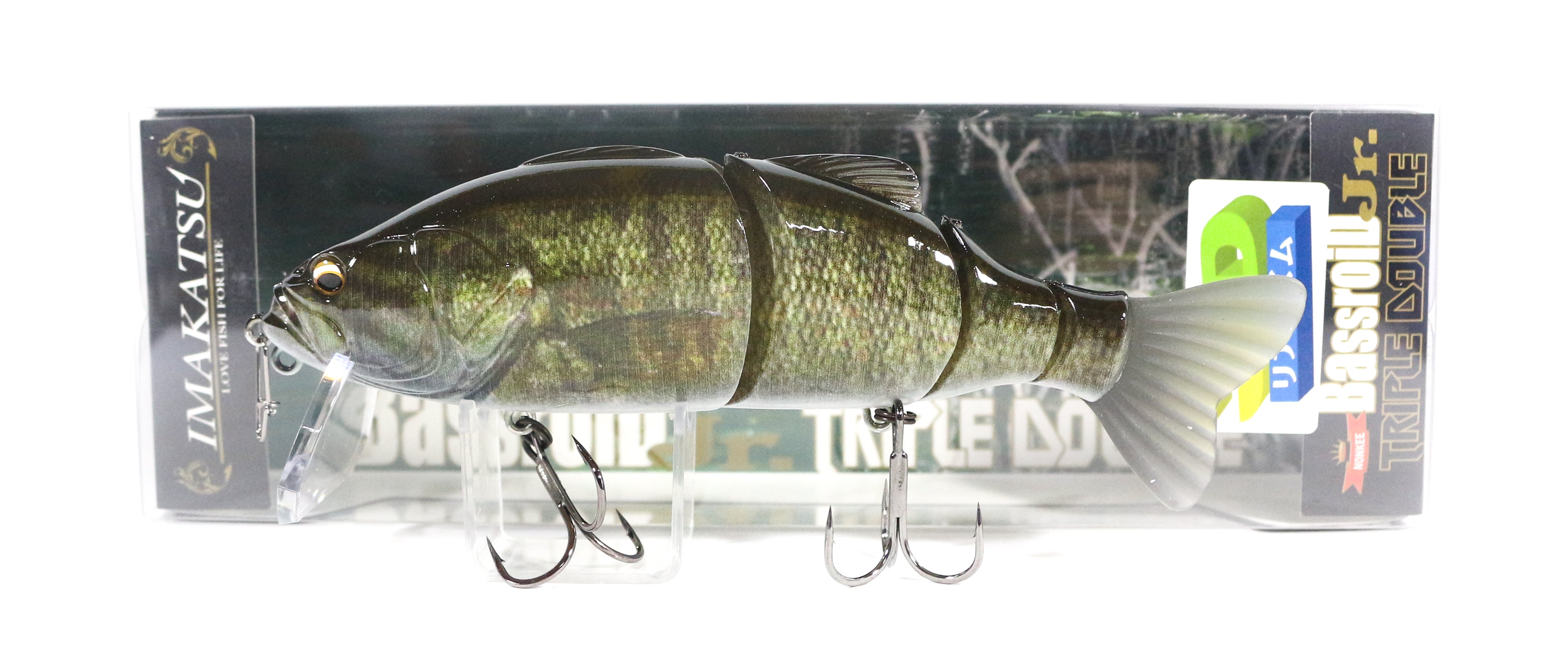 Imakatsu IK Bassroid JR Triple Double 3DR 140 mm Floating Lure 523 (8515)