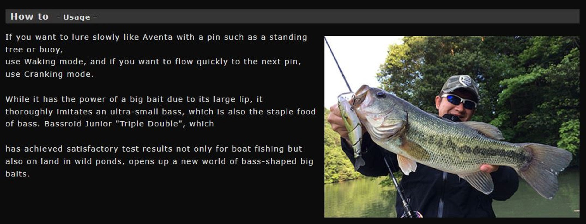 Imakatsu IK Bassroid JR Triple Double 3DR 140 mm Floating Lure 695 (8584)