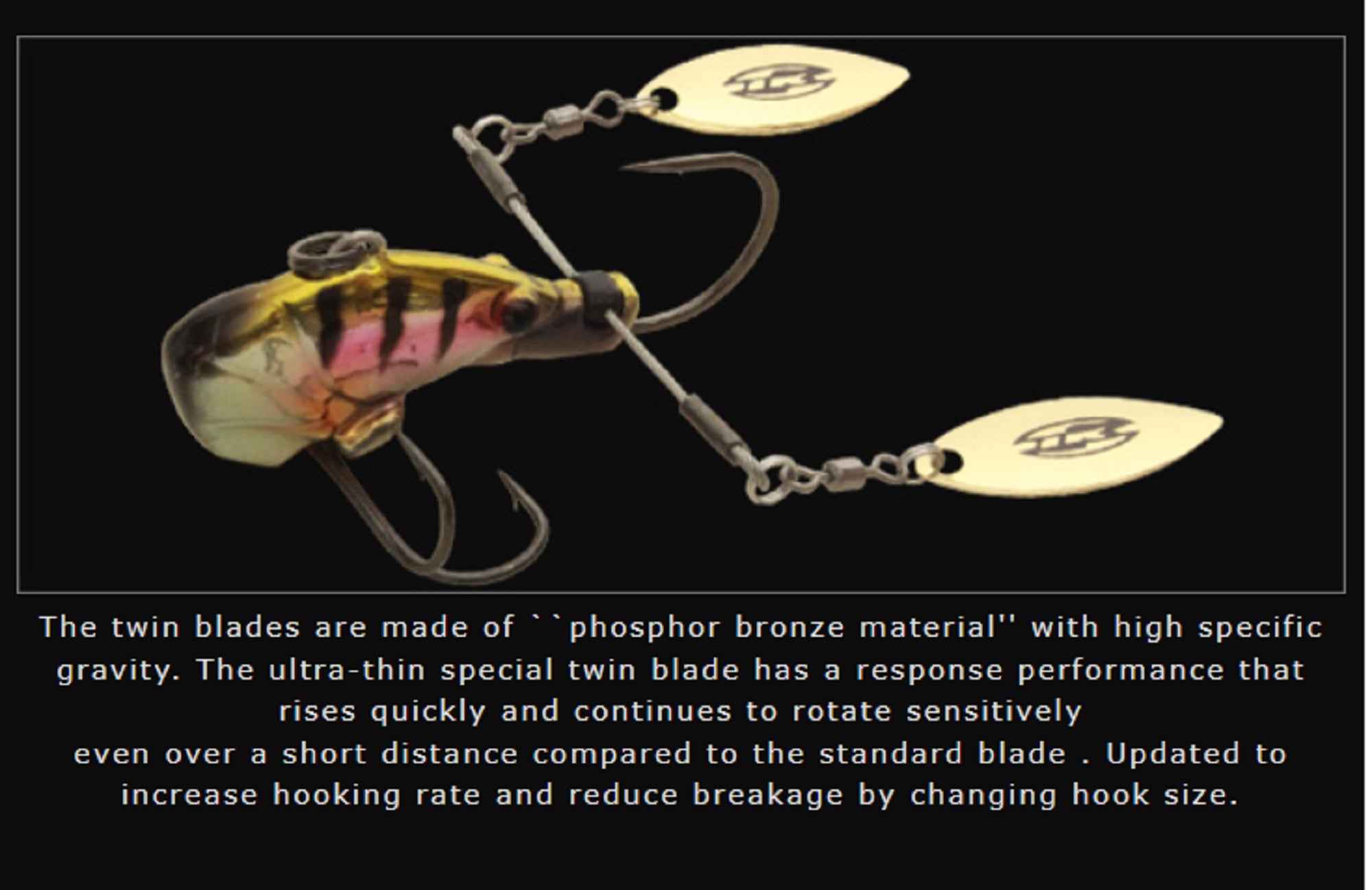 Imakatsu Metal Craw Spin Sinking Lure 11 grams 009 (4684)