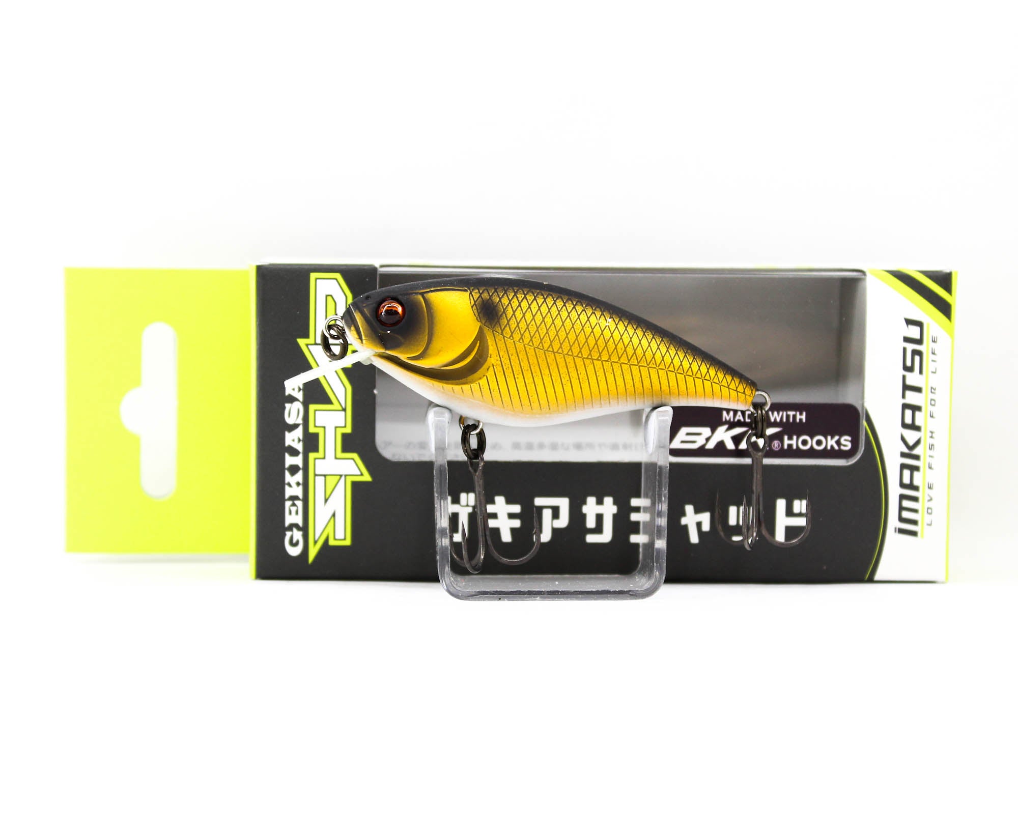 Imakatsu Gekiasa Shad 3D Realism 58 mm 7 grams Floating Lure 959 (0166)