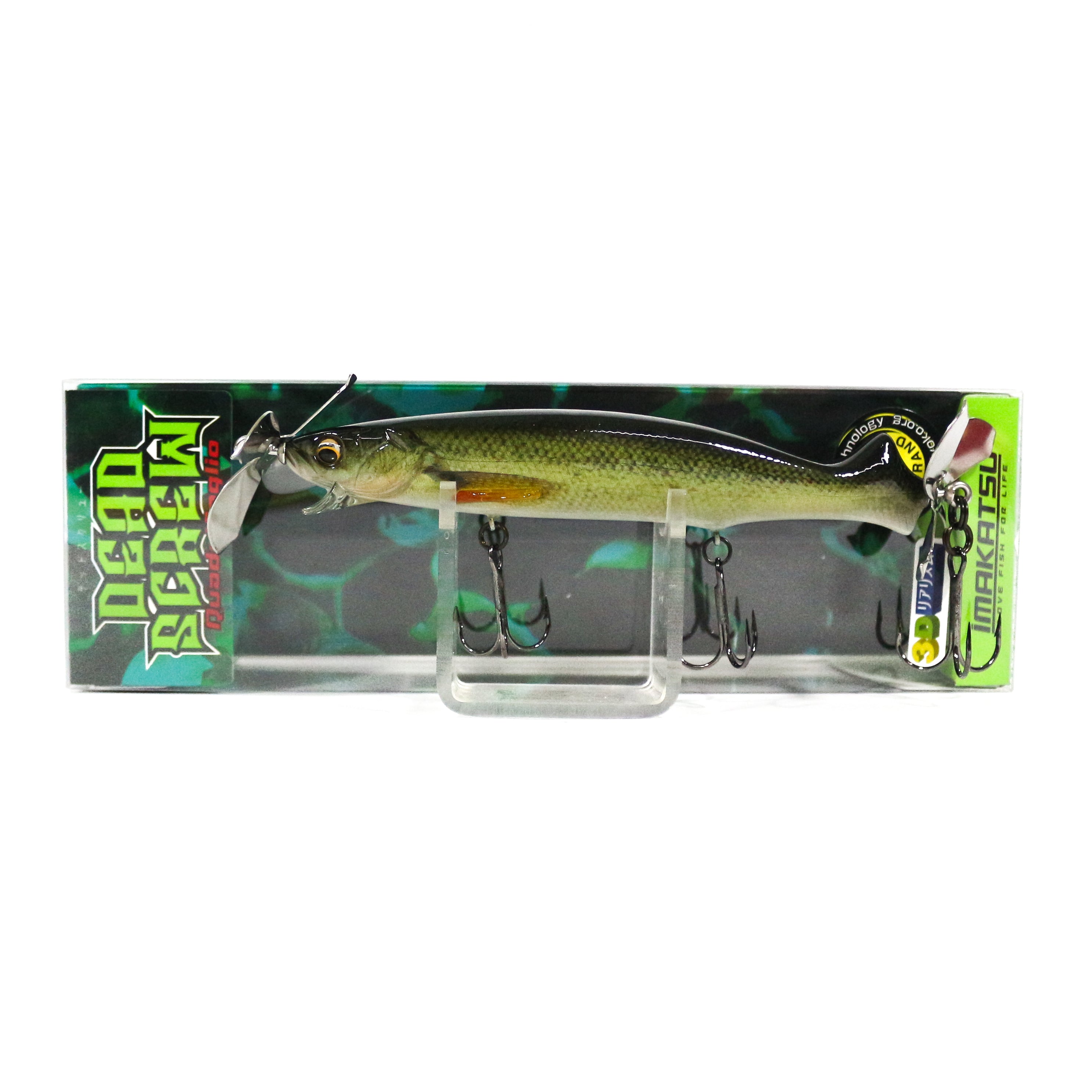 Imakatsu Dead Screw 3D Realism 140 mm 28 grams Floating Lure 632 (4379)