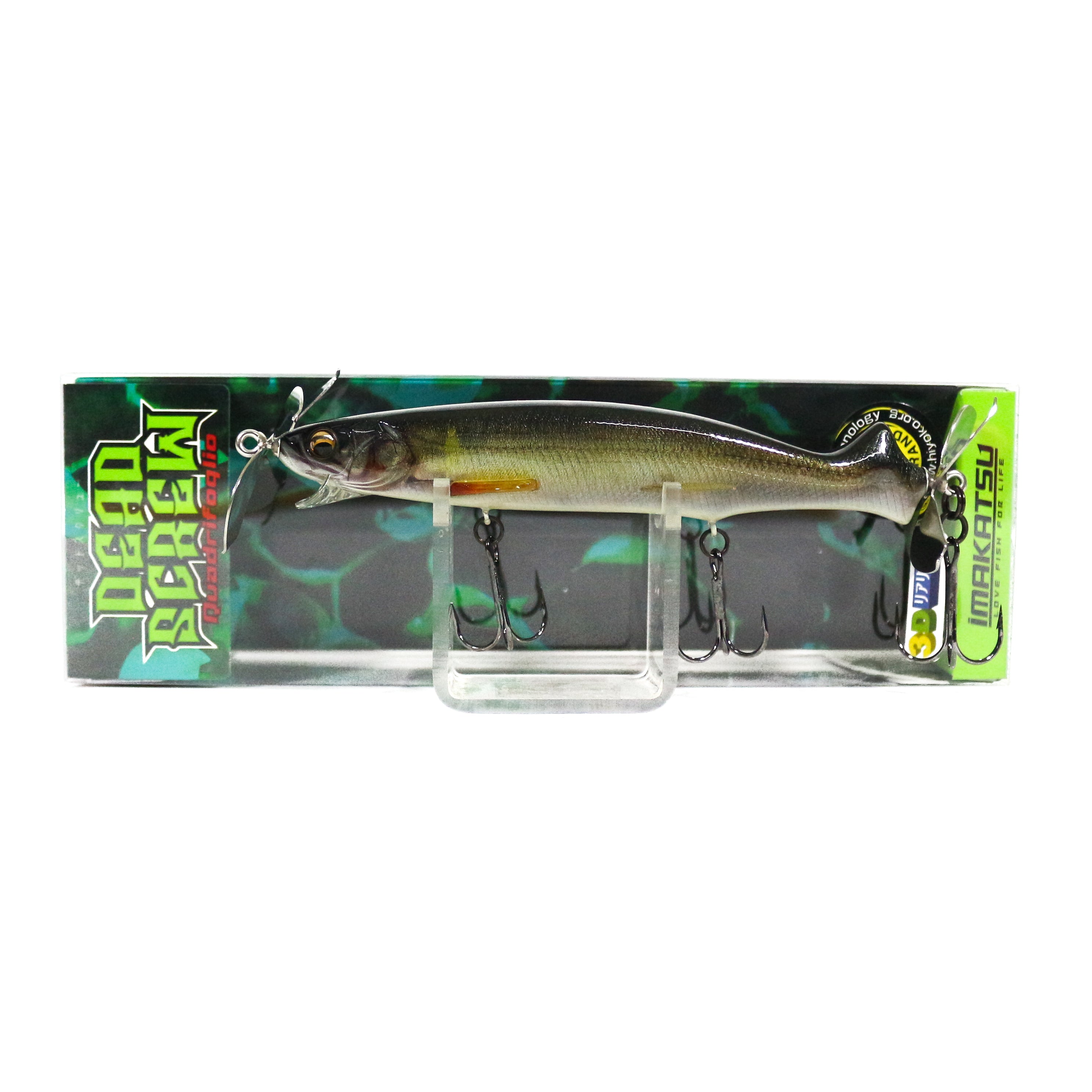 Imakatsu Dead Screw 3D Realism 140 mm 28 grams Floating Lure 714 (4386)