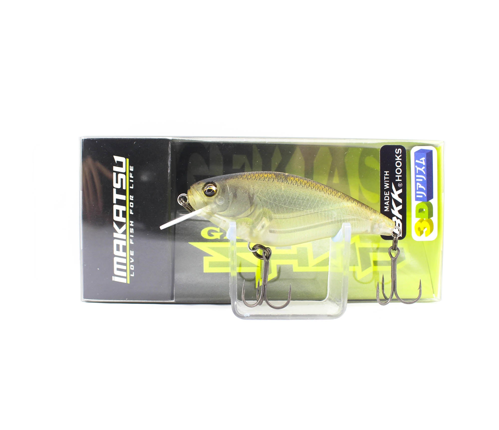 Imakatsu Gekiasa Shad 3D Realism 58 mm 7 grams Floating Lure 869 (5482)