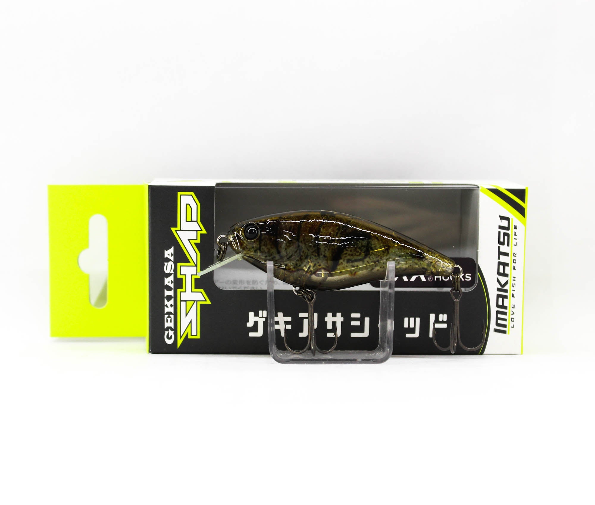 Imakatsu Gekiasa Shad 3D Realism 58 mm 7 grams Floating Lure 832 (6274)