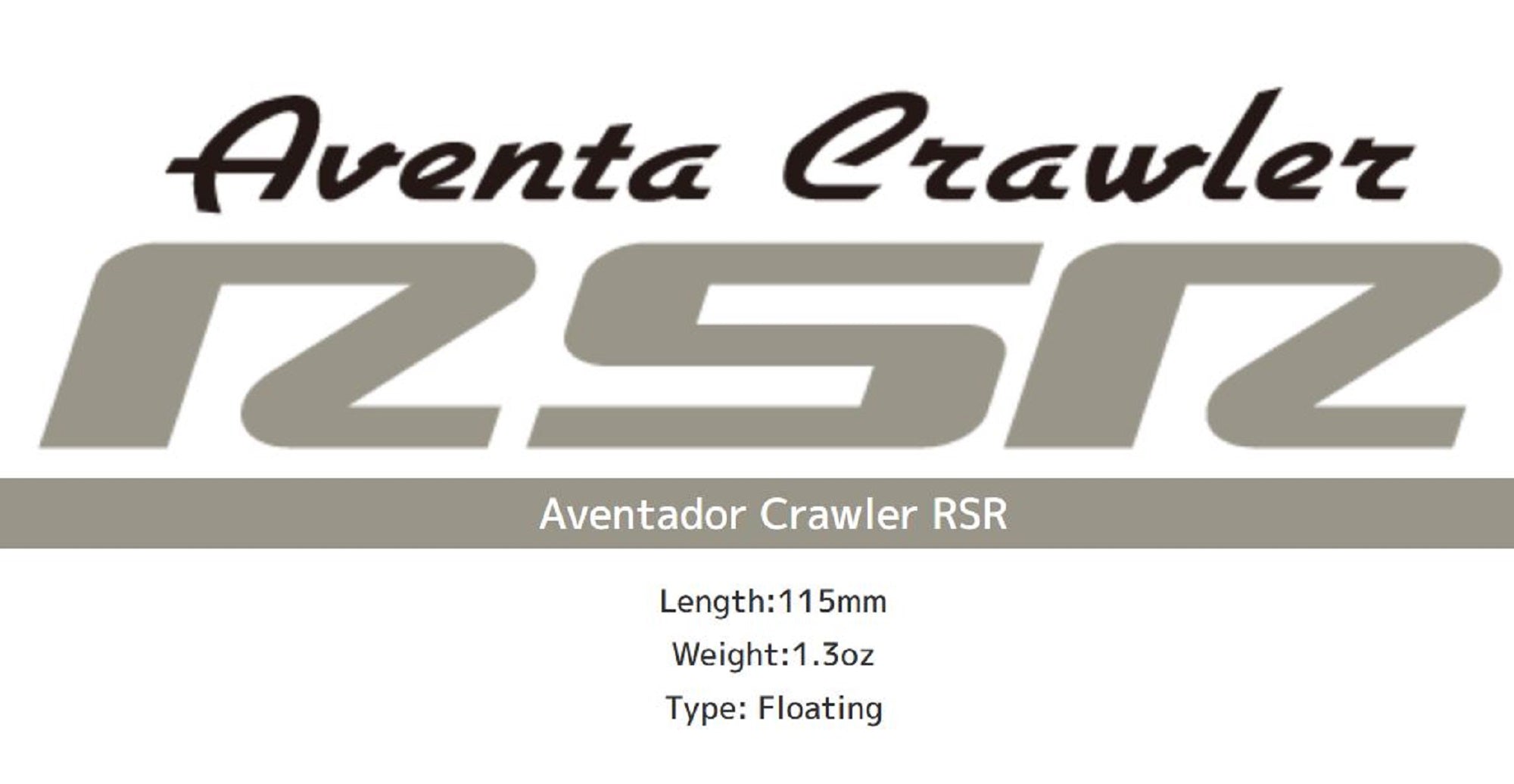 Imakatsu Aventa Crawler RSR 115 mm 1.3 oz Floating Lure 06 (9343)