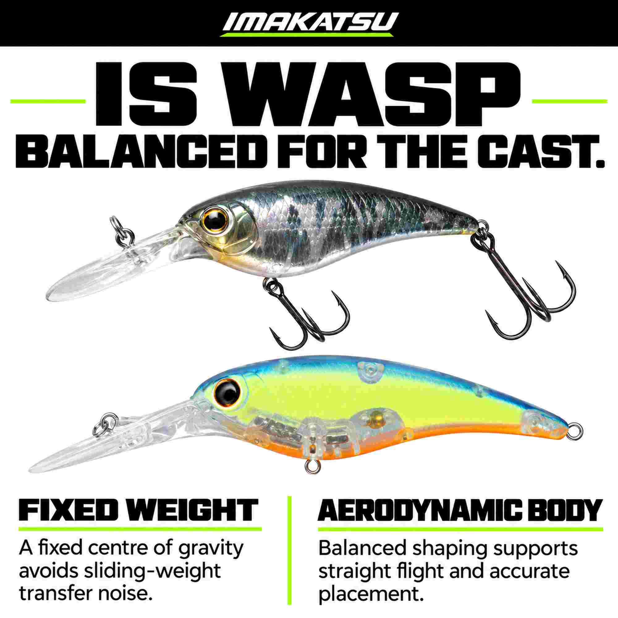 Imakatsu IS Wasp 50 Suspend Lure 138 (9909)