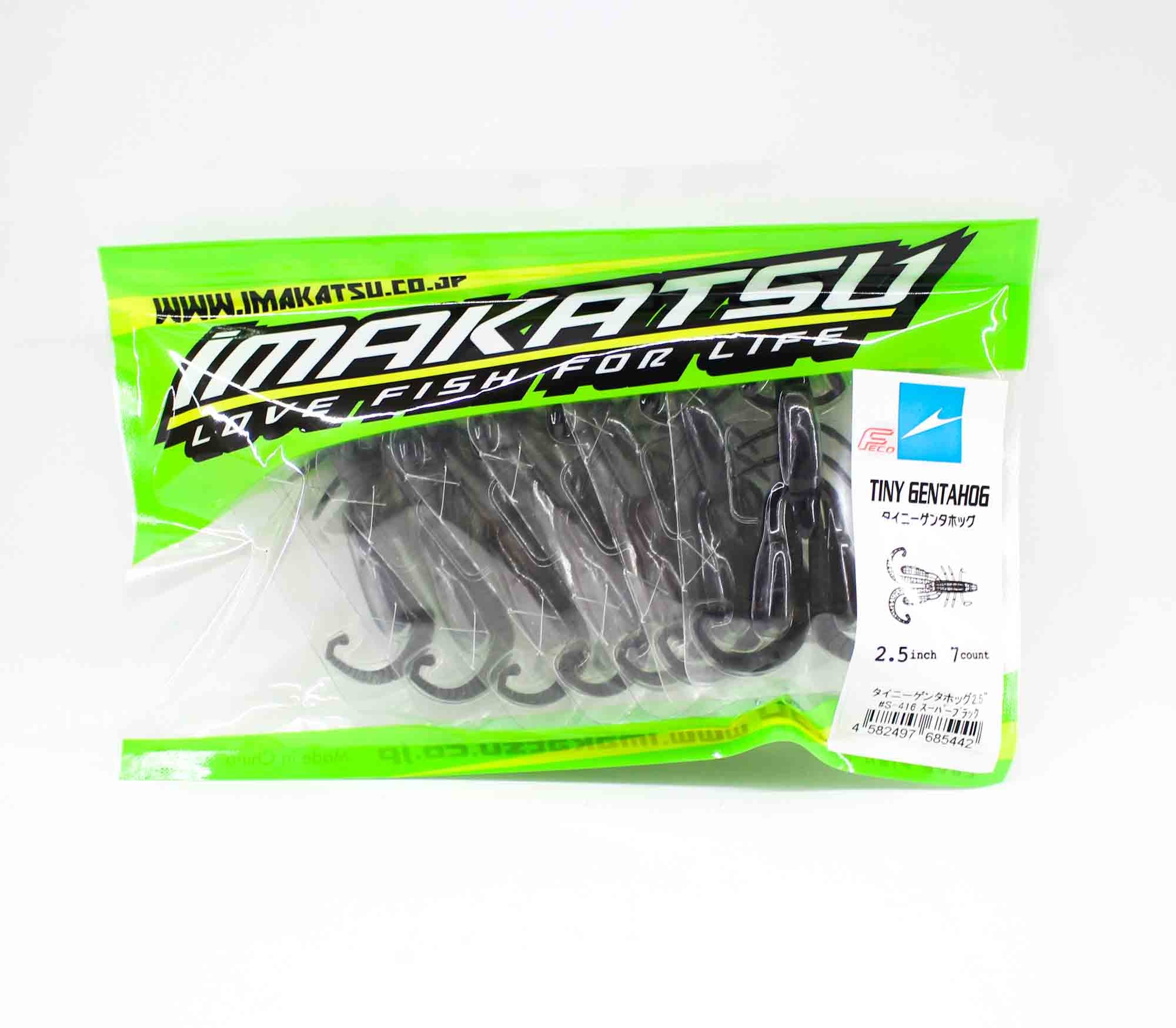 Imakatsu Soft Lure Tiny Genta Hog 2.5 inch S-416 (5442)